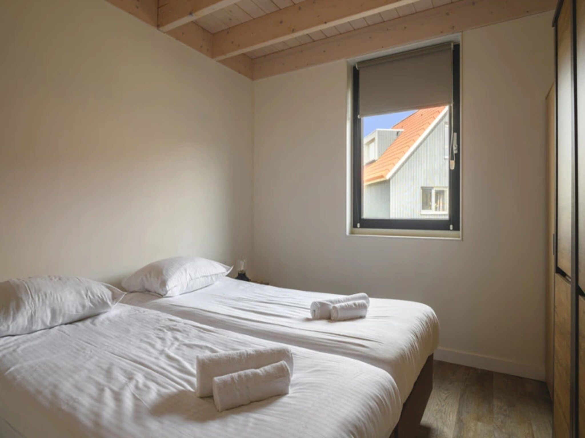 Een slaapkamer van Waterpark Langelille 3 in Langelille