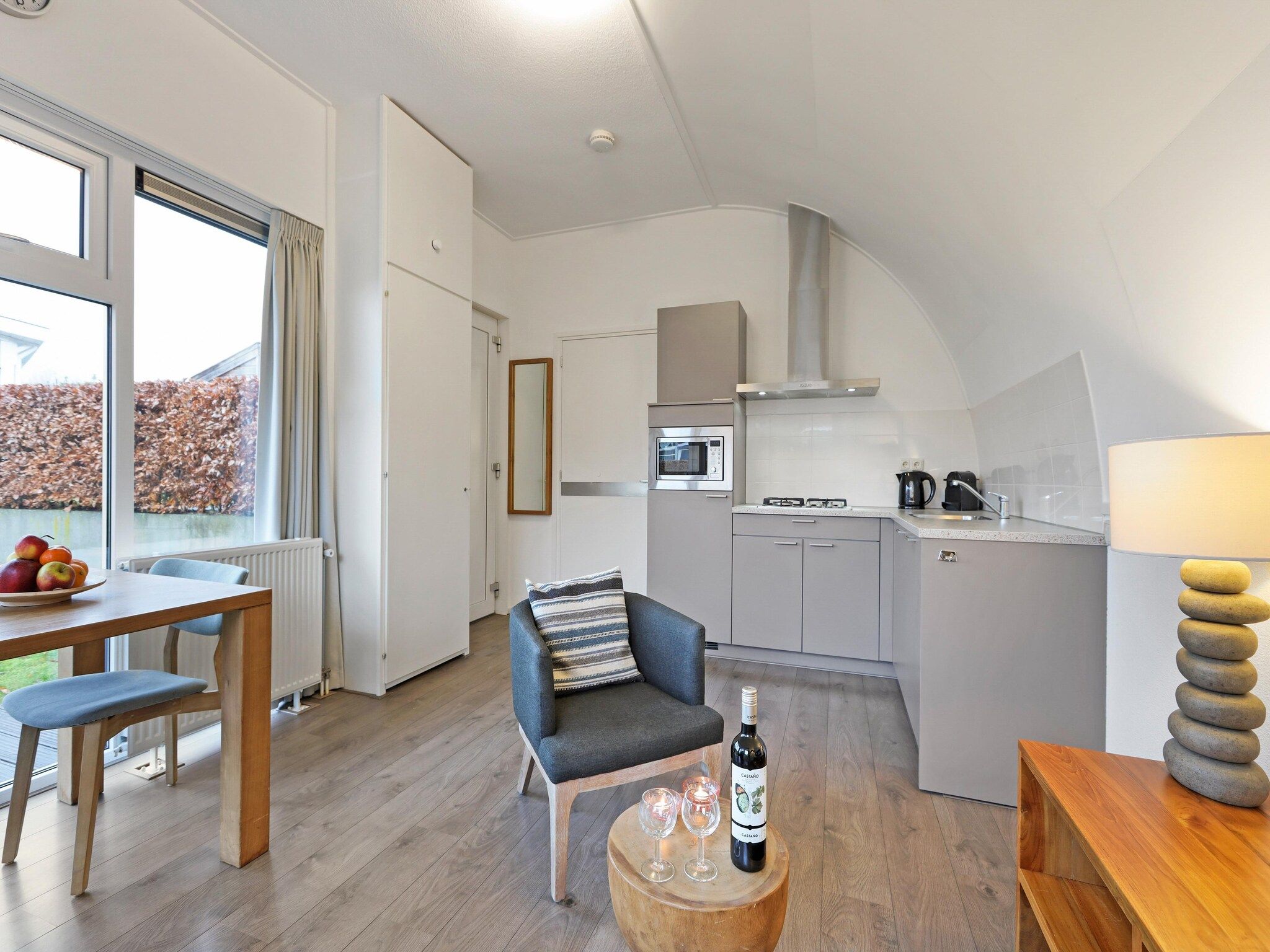 De keuken van Waterpark De Bloemert 6 in Midlaren