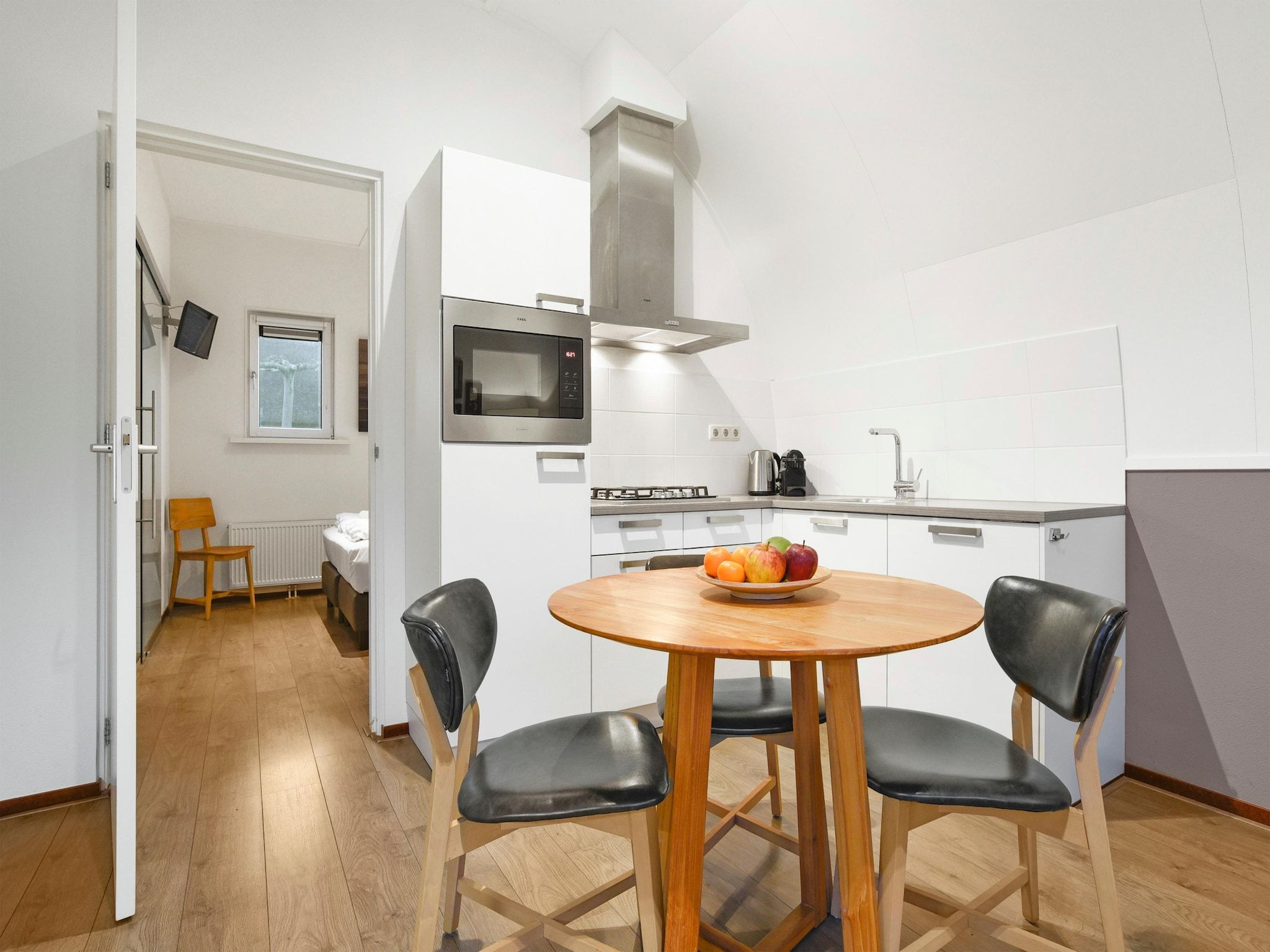 De keuken van Waterpark De Bloemert 7 in Midlaren