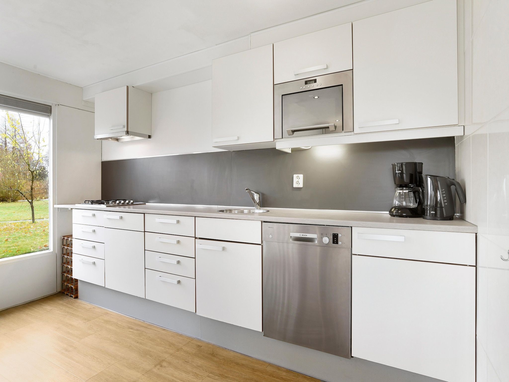 De keuken van Waterpark De Bloemert 14 in Midlaren