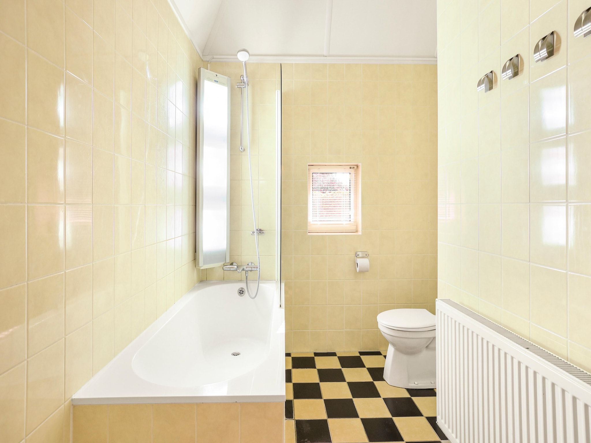 De badkamer van Waterpark De Bloemert 15 in Midlaren