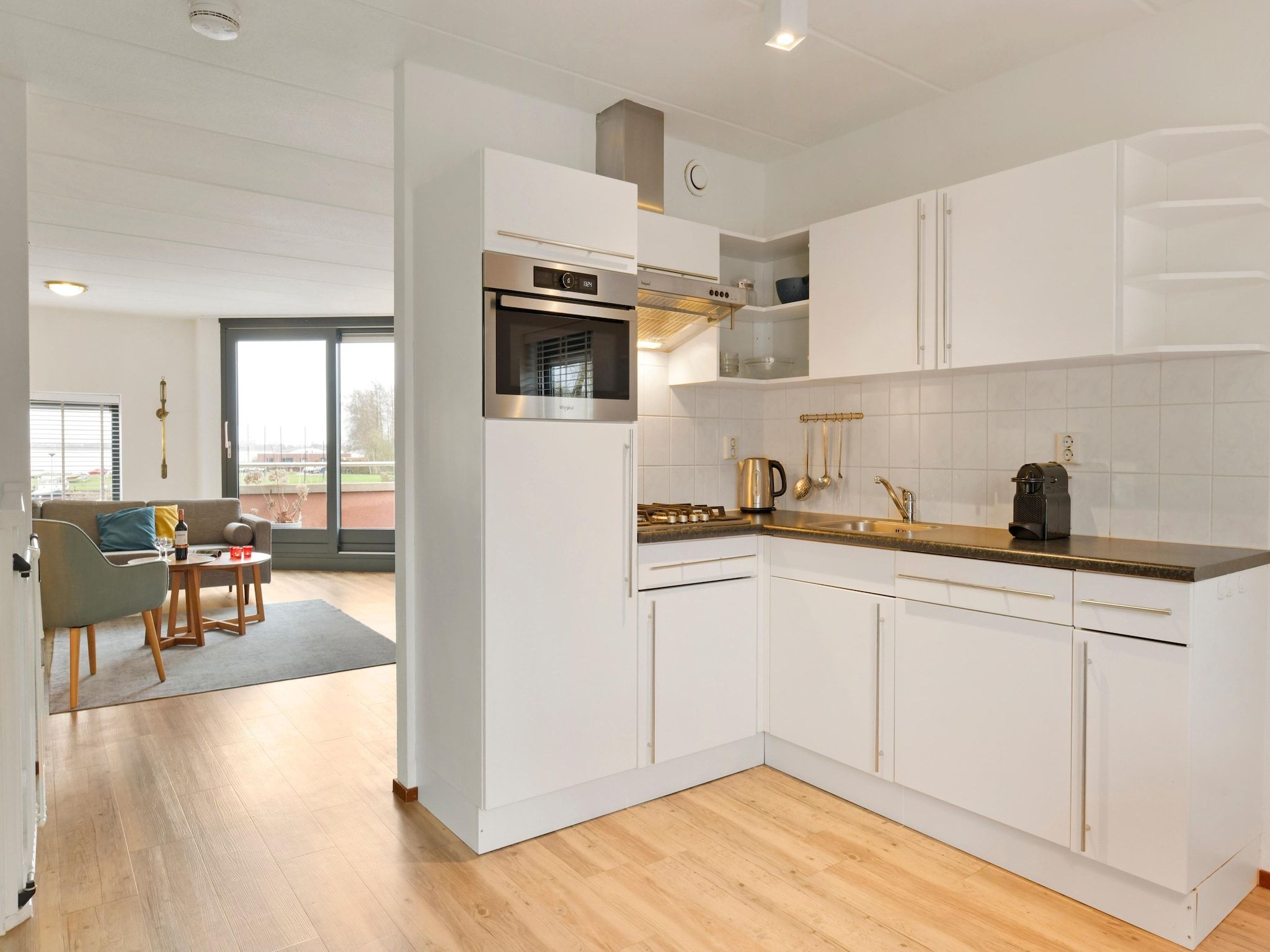 De keuken van Waterpark De Bloemert 16 in Midlaren