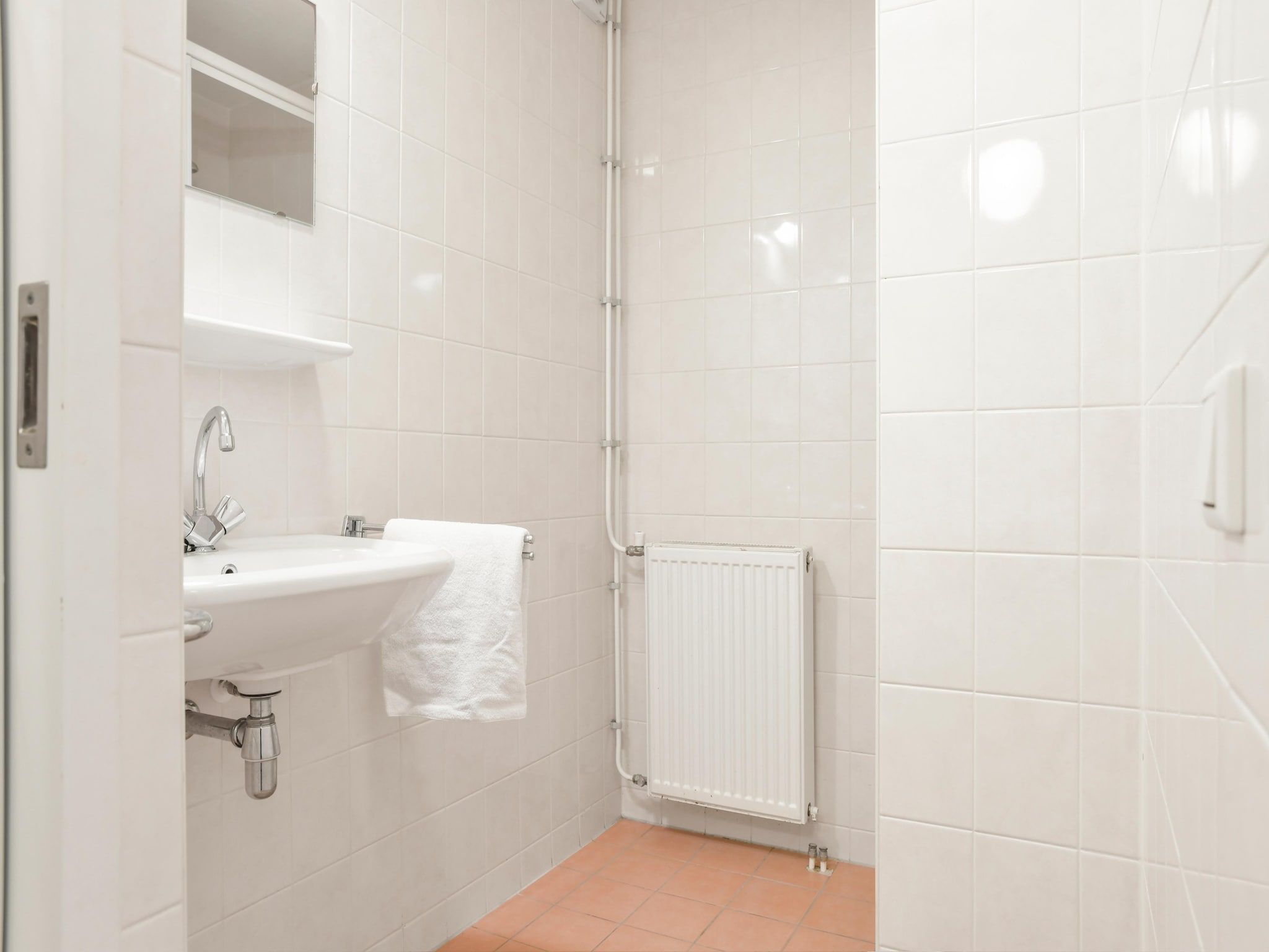 De badkamer van Waterpark De Bloemert 17 in Midlaren