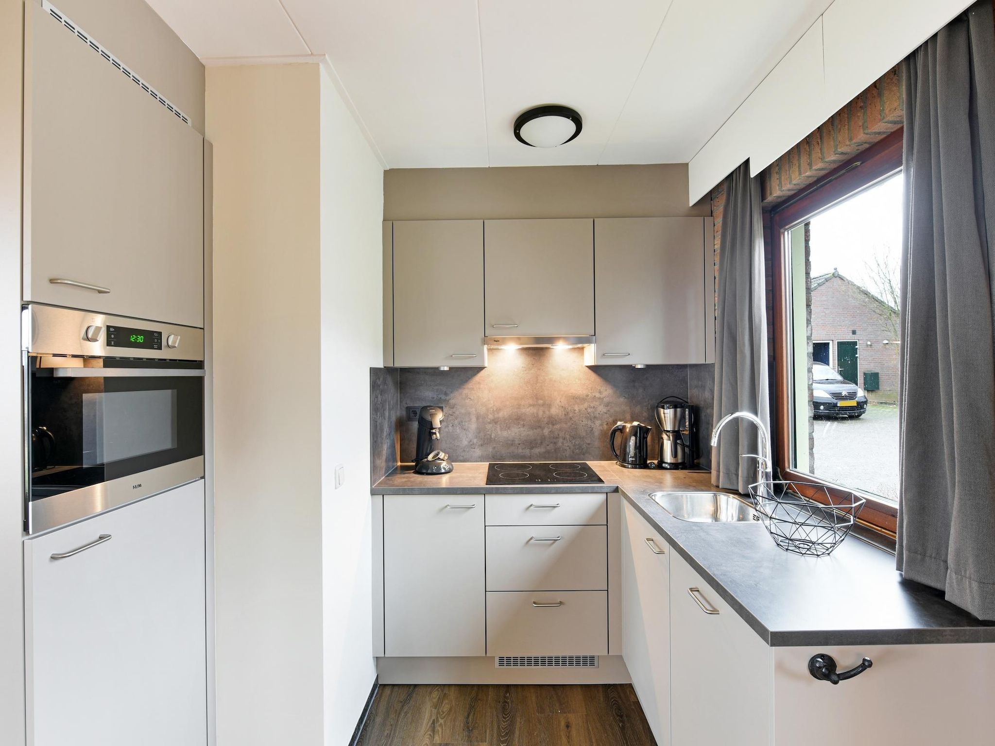 De keuken van Bungalow 2A in Vijlen