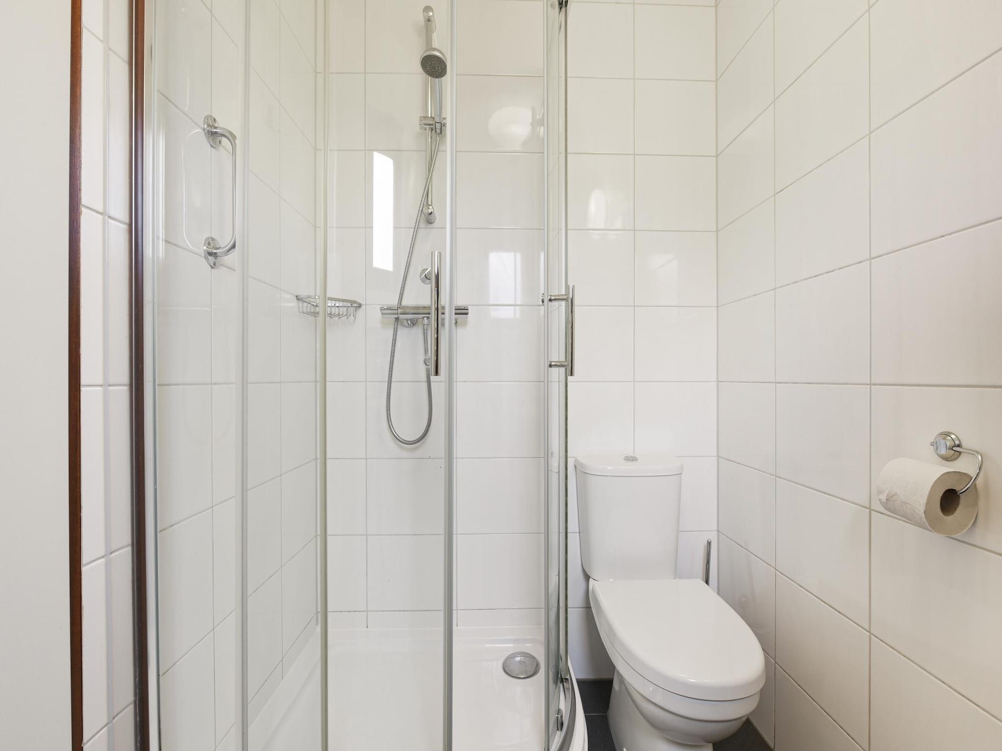 De badkamer van Bungalow 2A in Vijlen