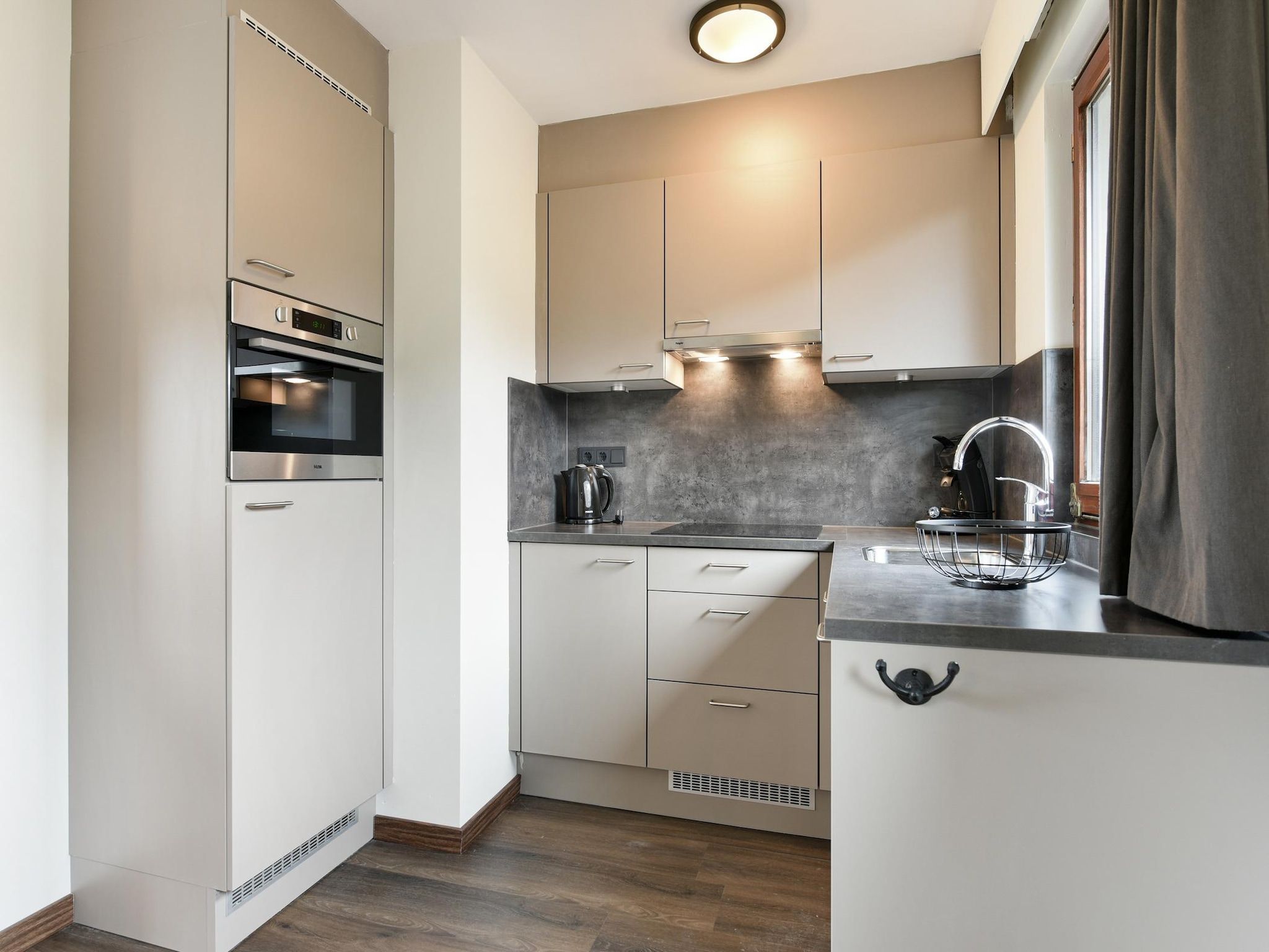 De keuken van Bungalow 2B in Vijlen