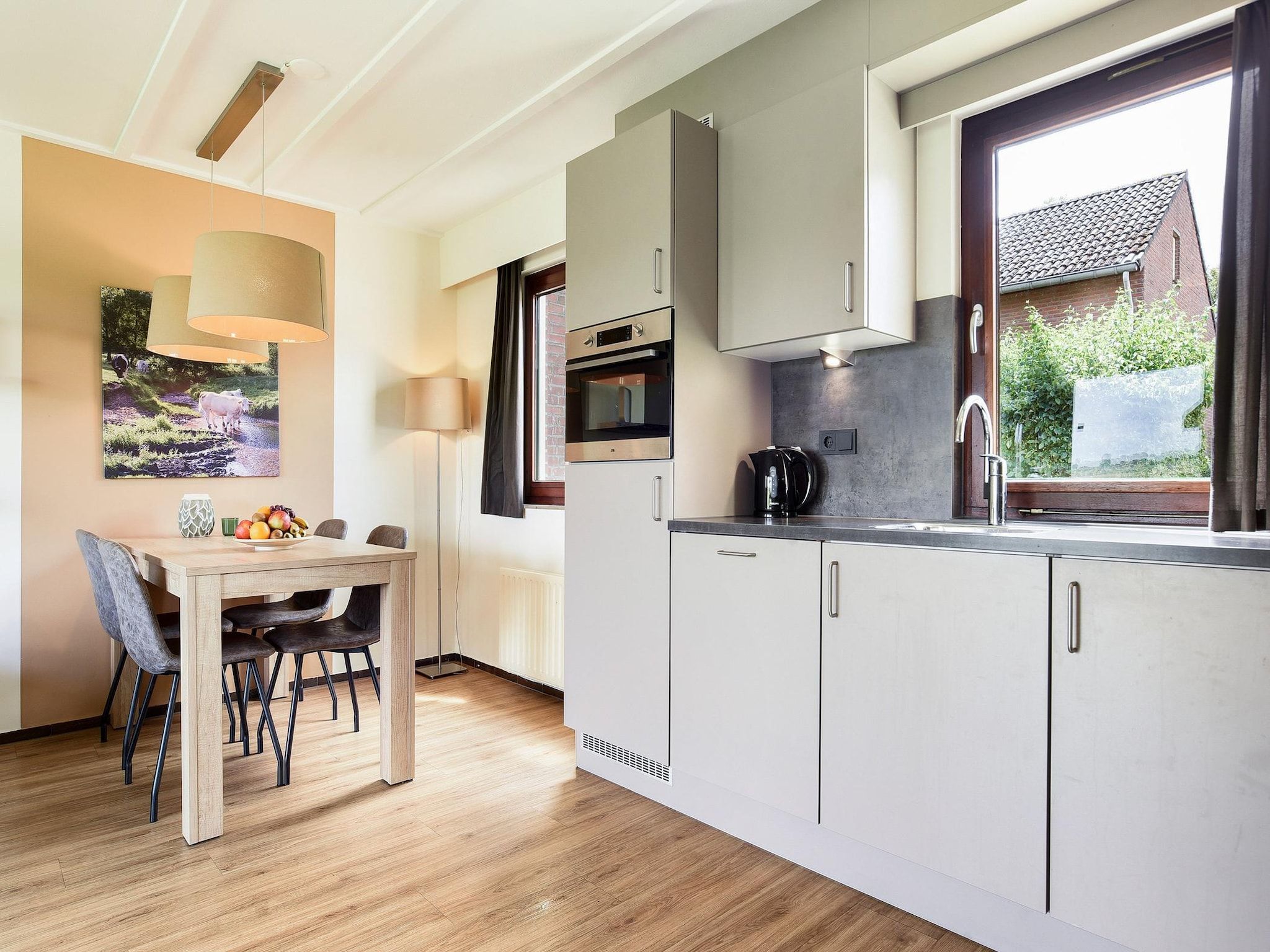 De keuken van Bungalow 4B1 in Vijlen