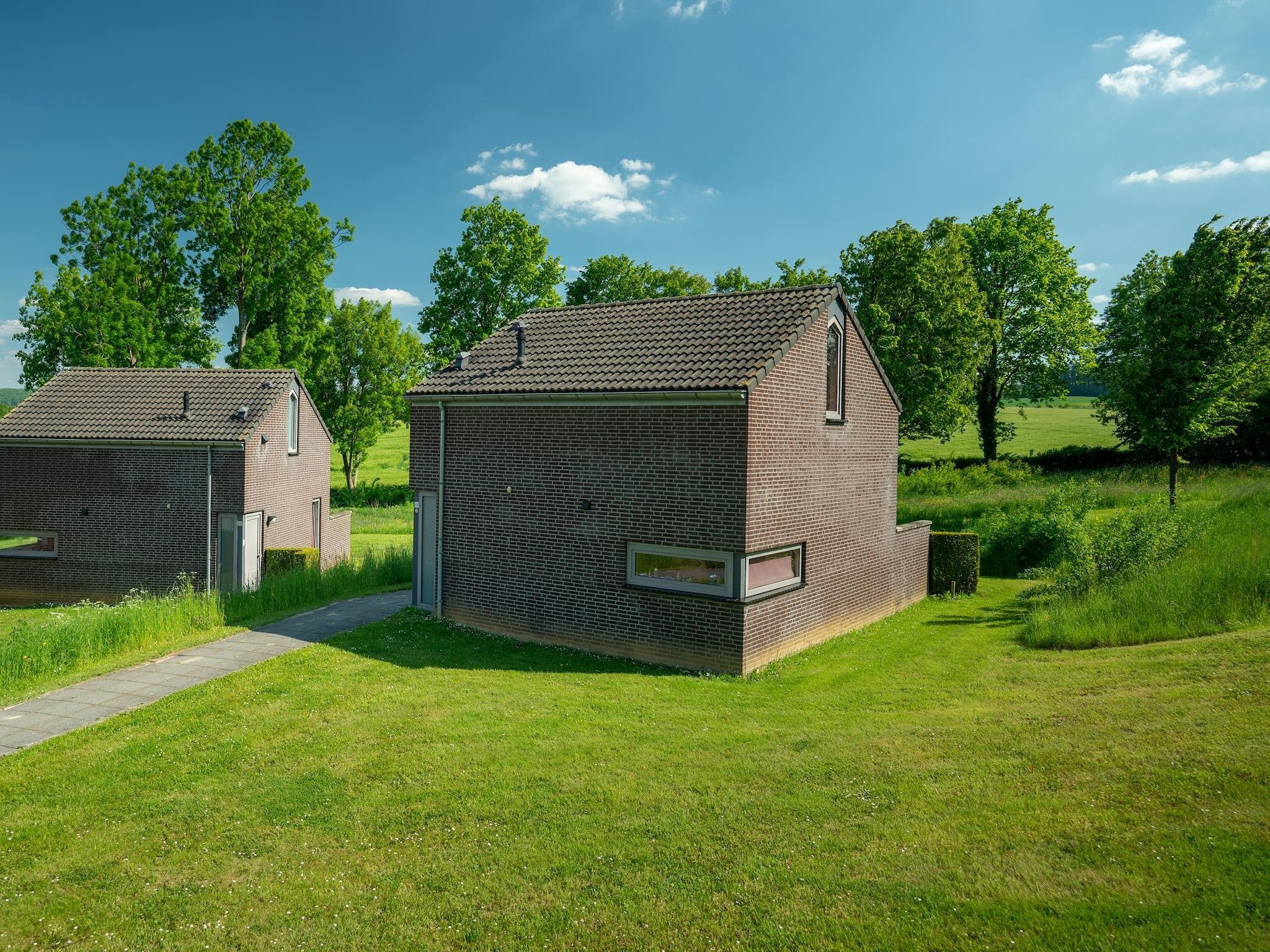 De buitenkant van Vakantiepark Reevallis 5 in Vijlen