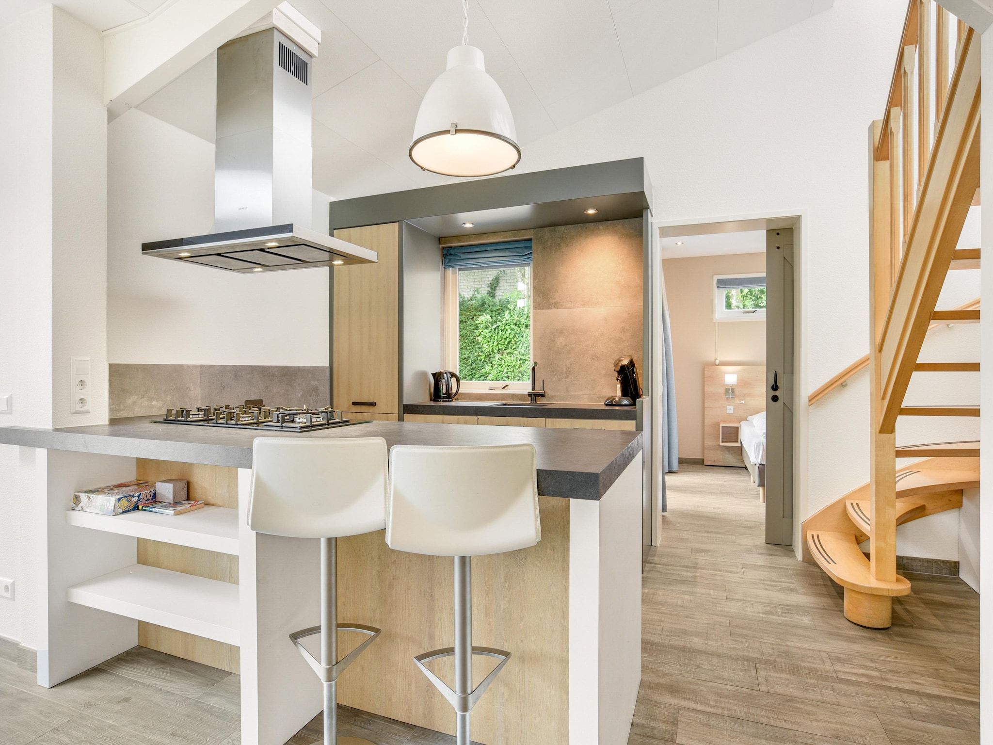 De keuken van Parc Port Greve 1 in Brouwershaven