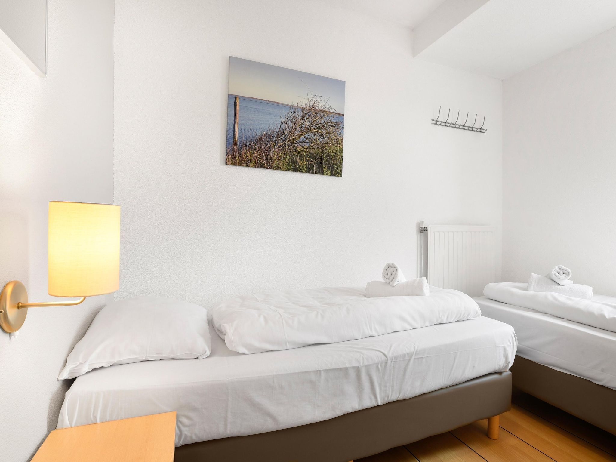 Een slaapkamer van Parc Port Greve 3 in Brouwershaven