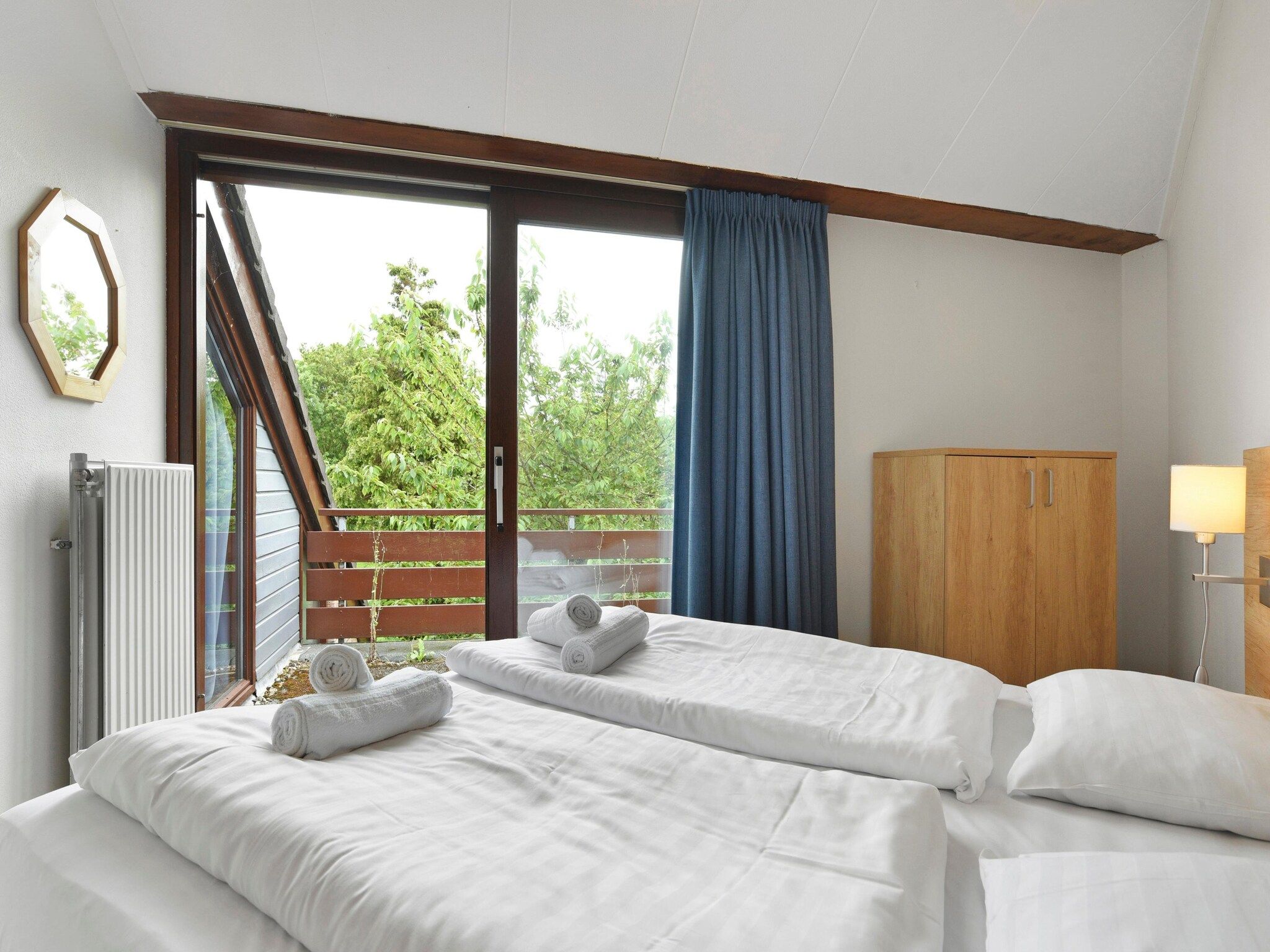 Een slaapkamer van Parc Port Greve 7 in Brouwershaven