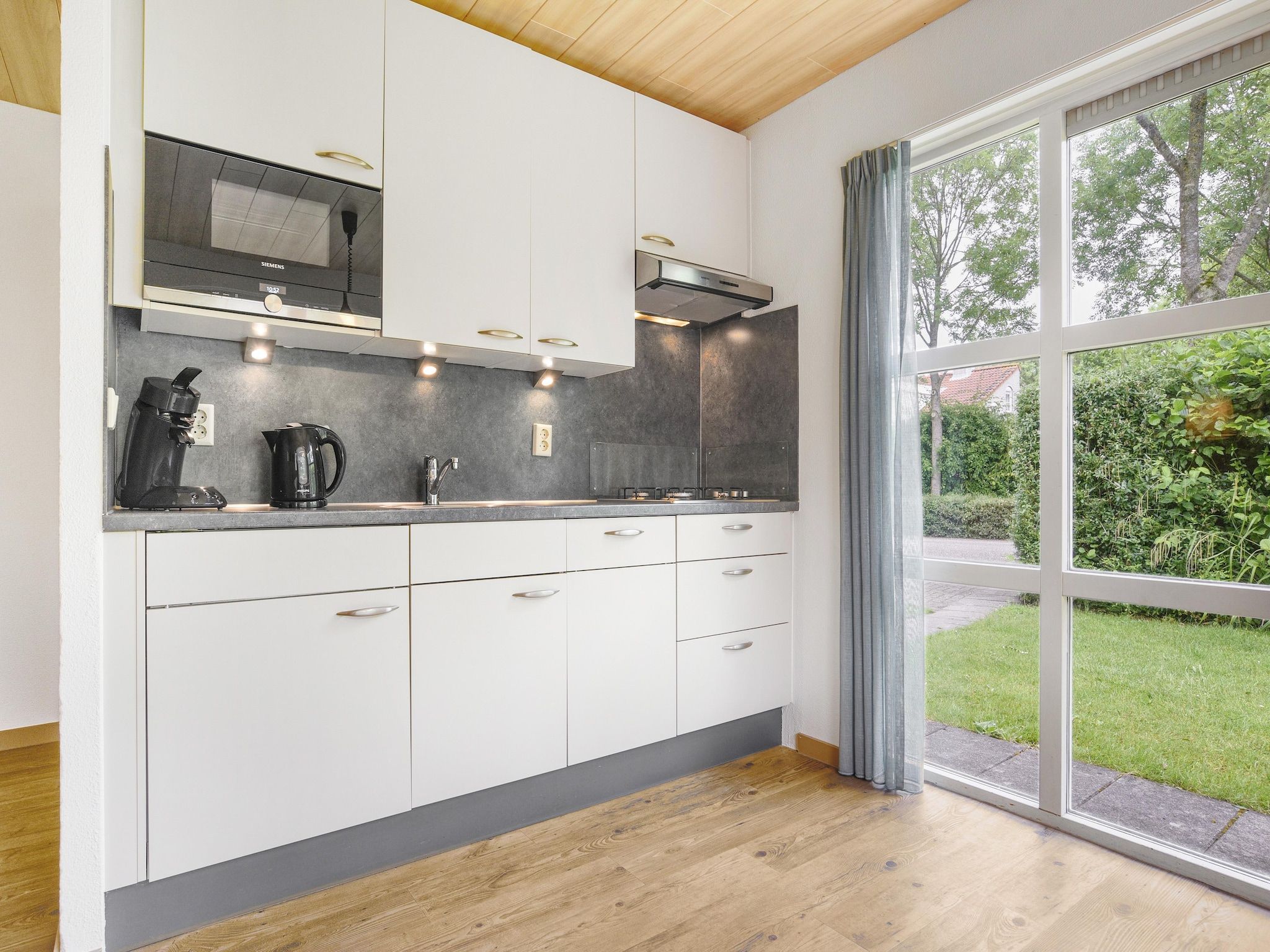 De keuken van Parc Port Greve 8 in Brouwershaven