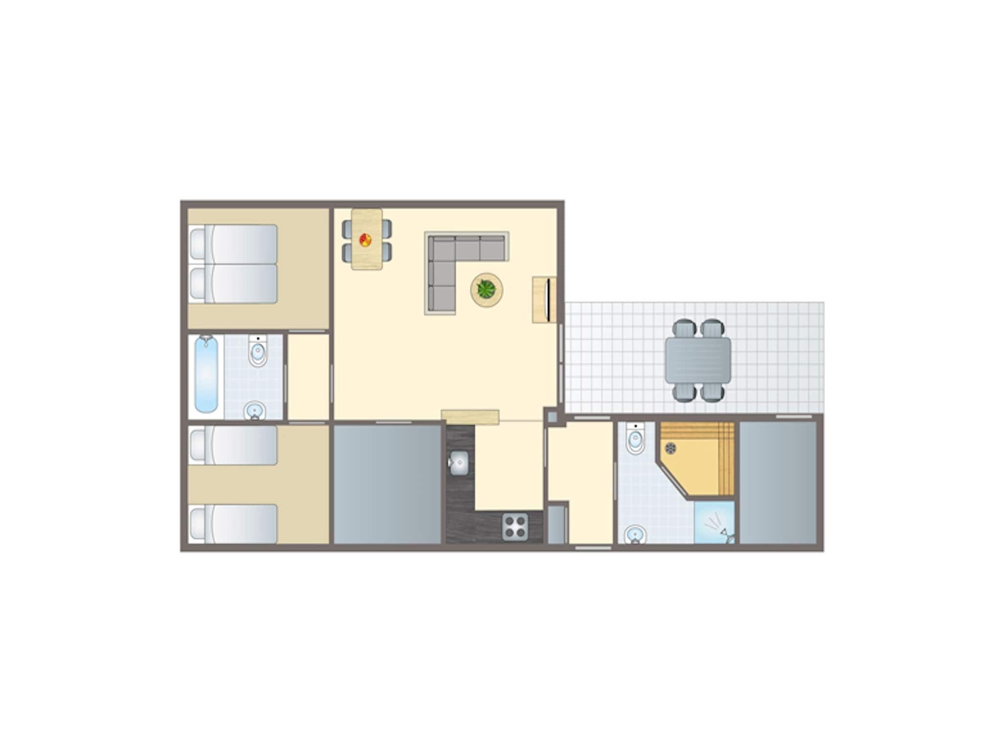 Voorzieningen bij Parc Port Greve 10 in Brouwershaven