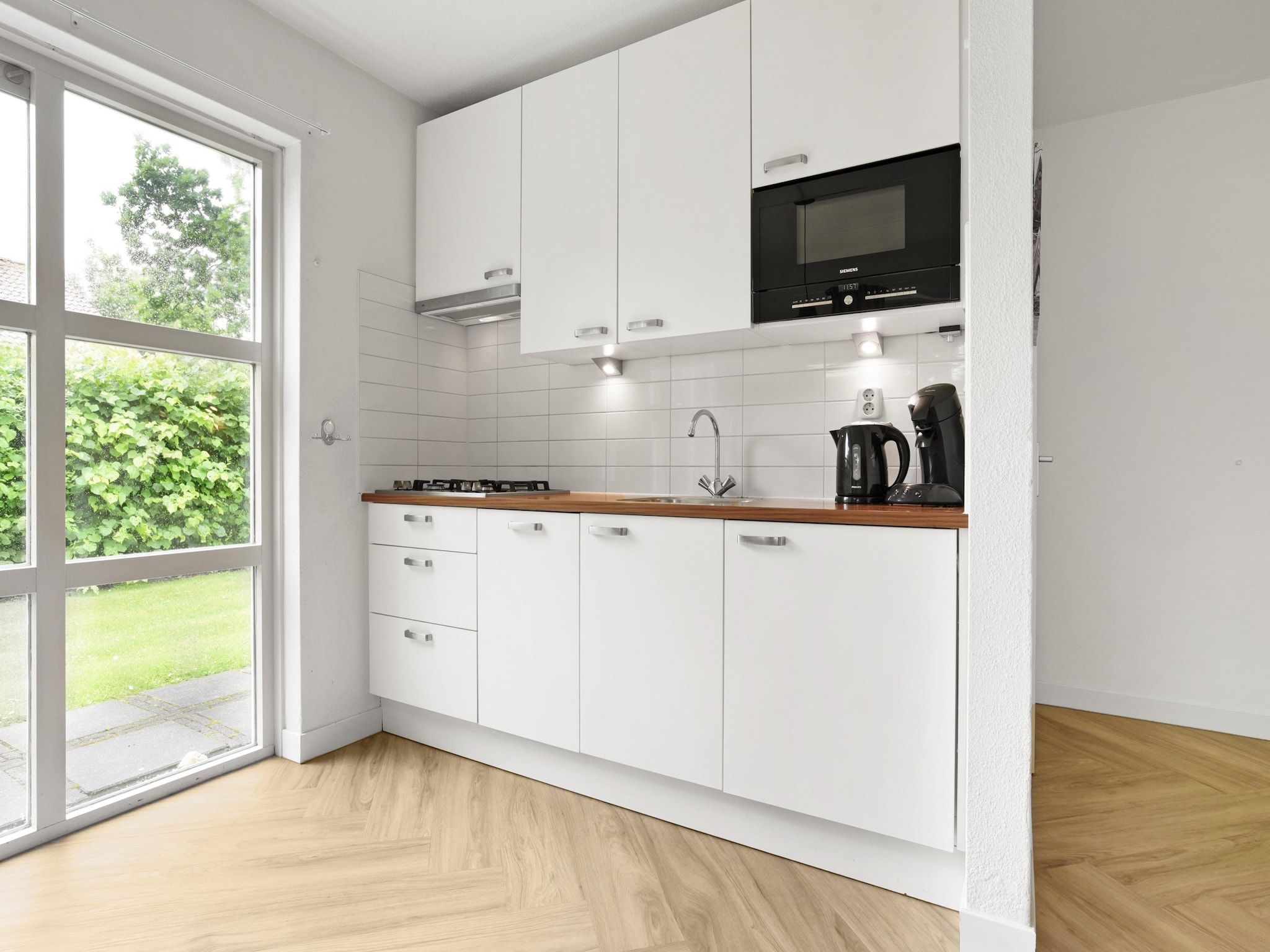 De keuken van Parc Port Greve 13 in Brouwershaven