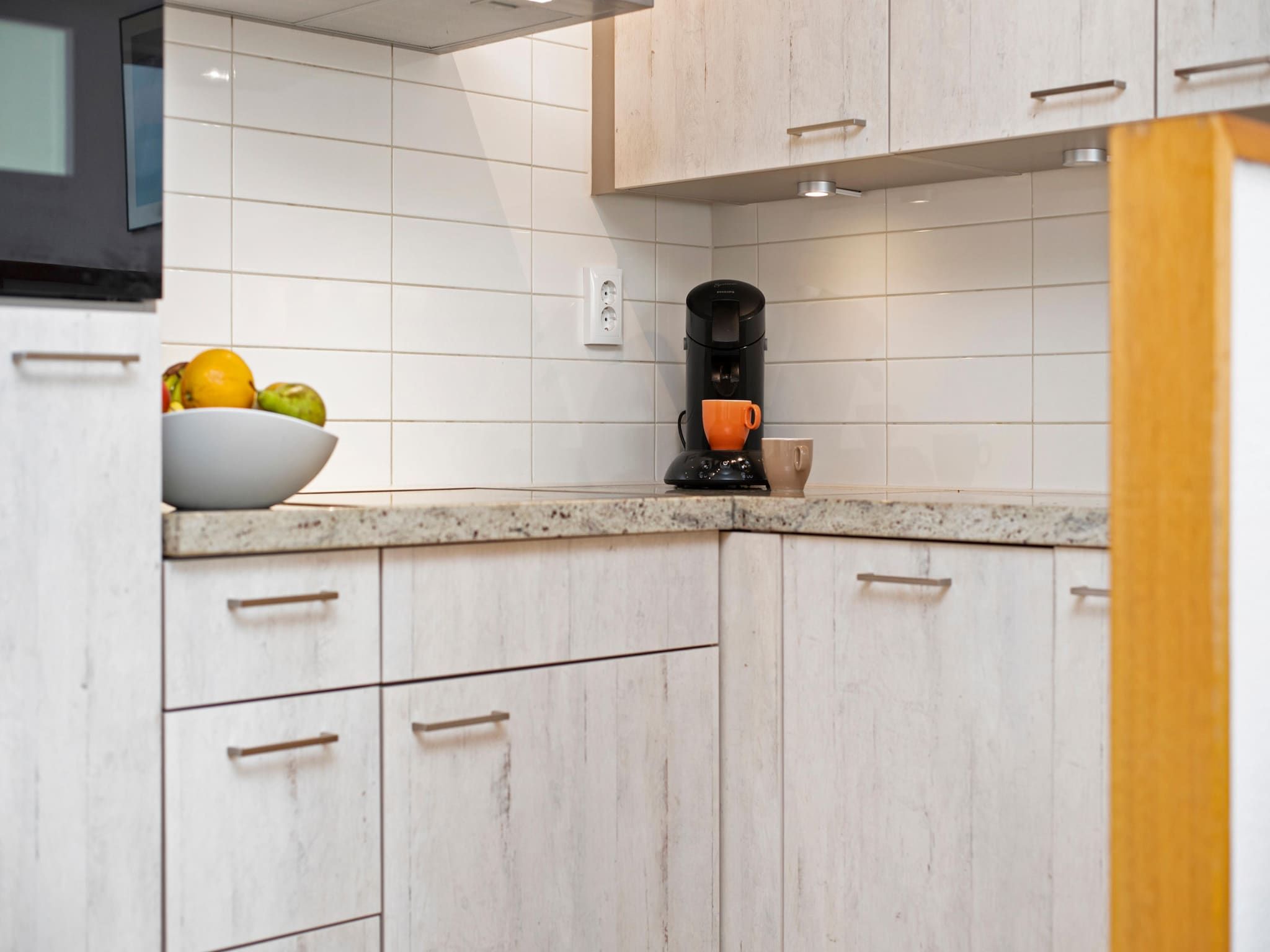 De keuken van Parc Port Greve 14 in Brouwershaven