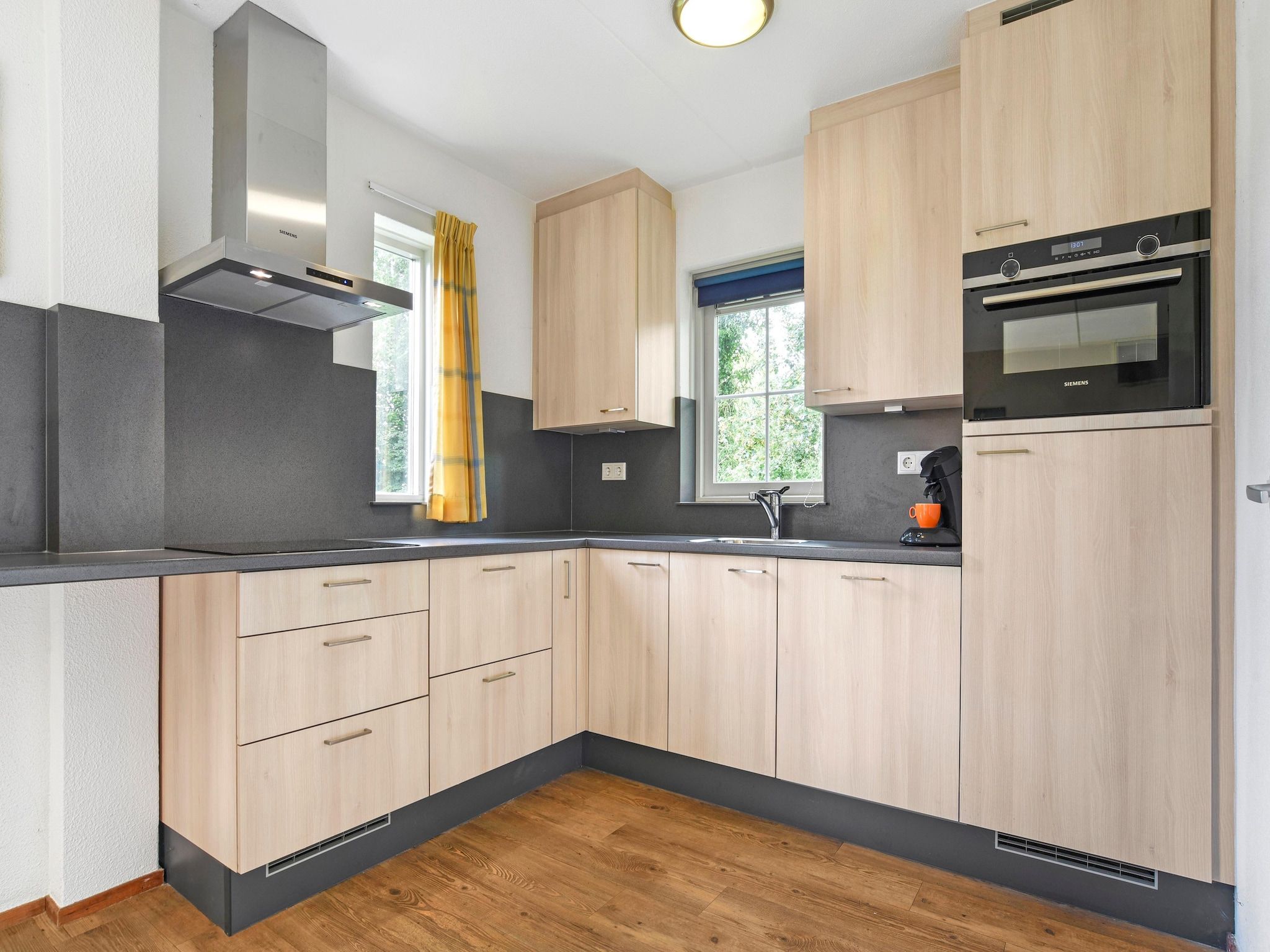 De keuken van Parc Port Greve 17 in Brouwershaven