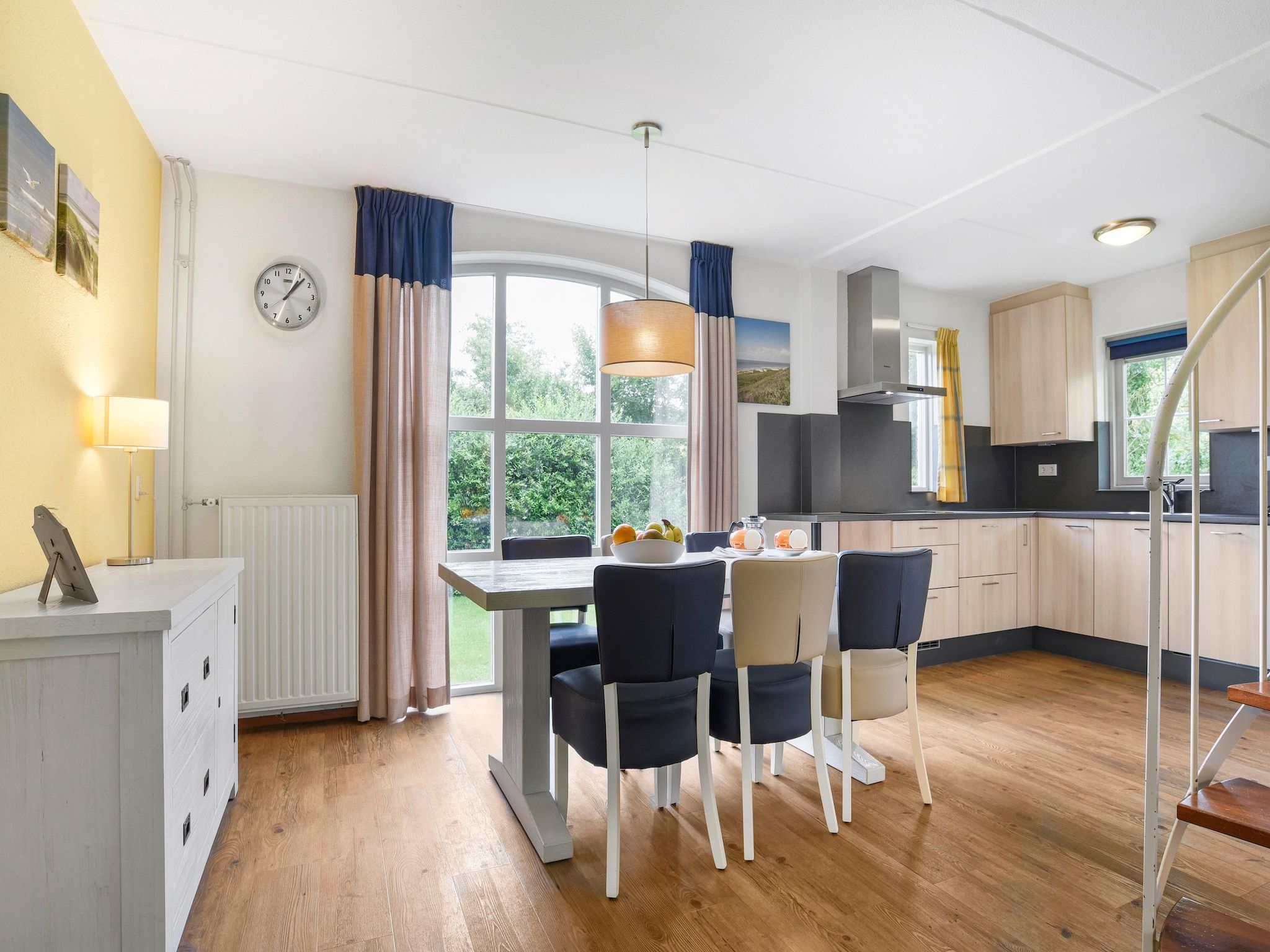 De keuken van Parc Port Greve 17 in Brouwershaven