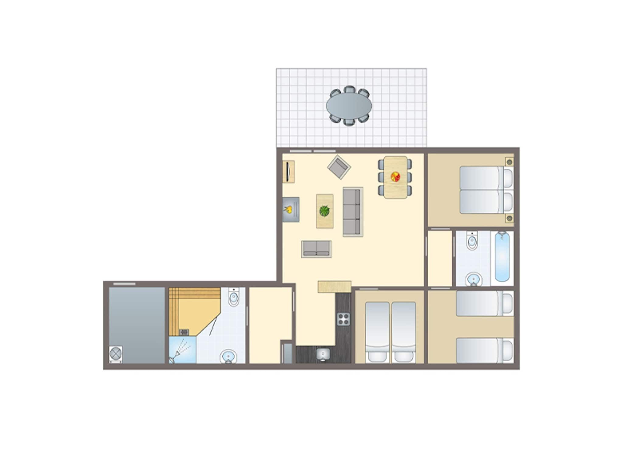 Voorzieningen bij Parc Port Greve 18 in Brouwershaven