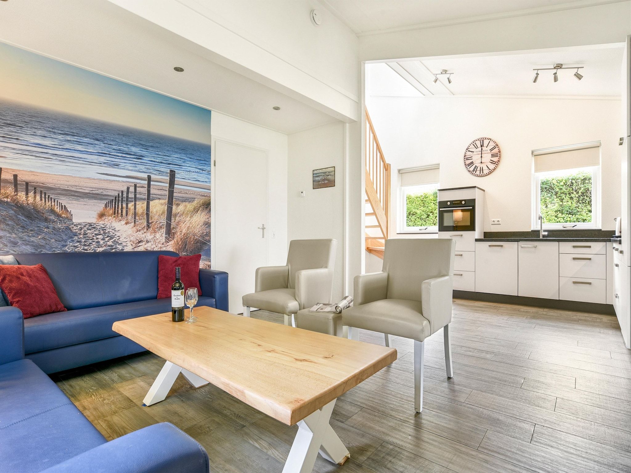 De keuken van Parc Port Greve 19 in Brouwershaven