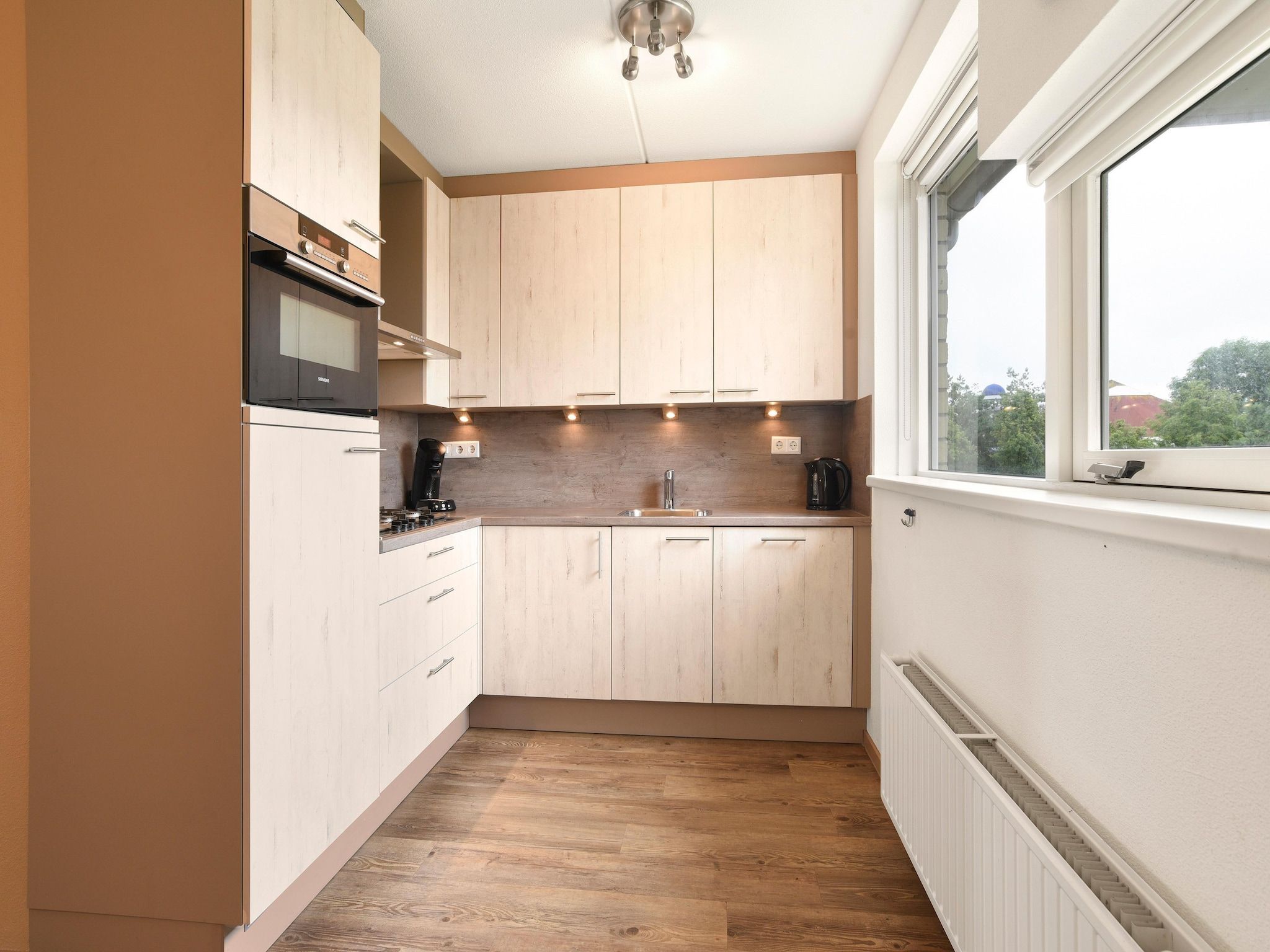 De keuken van Parc Port Greve 21 in Brouwershaven