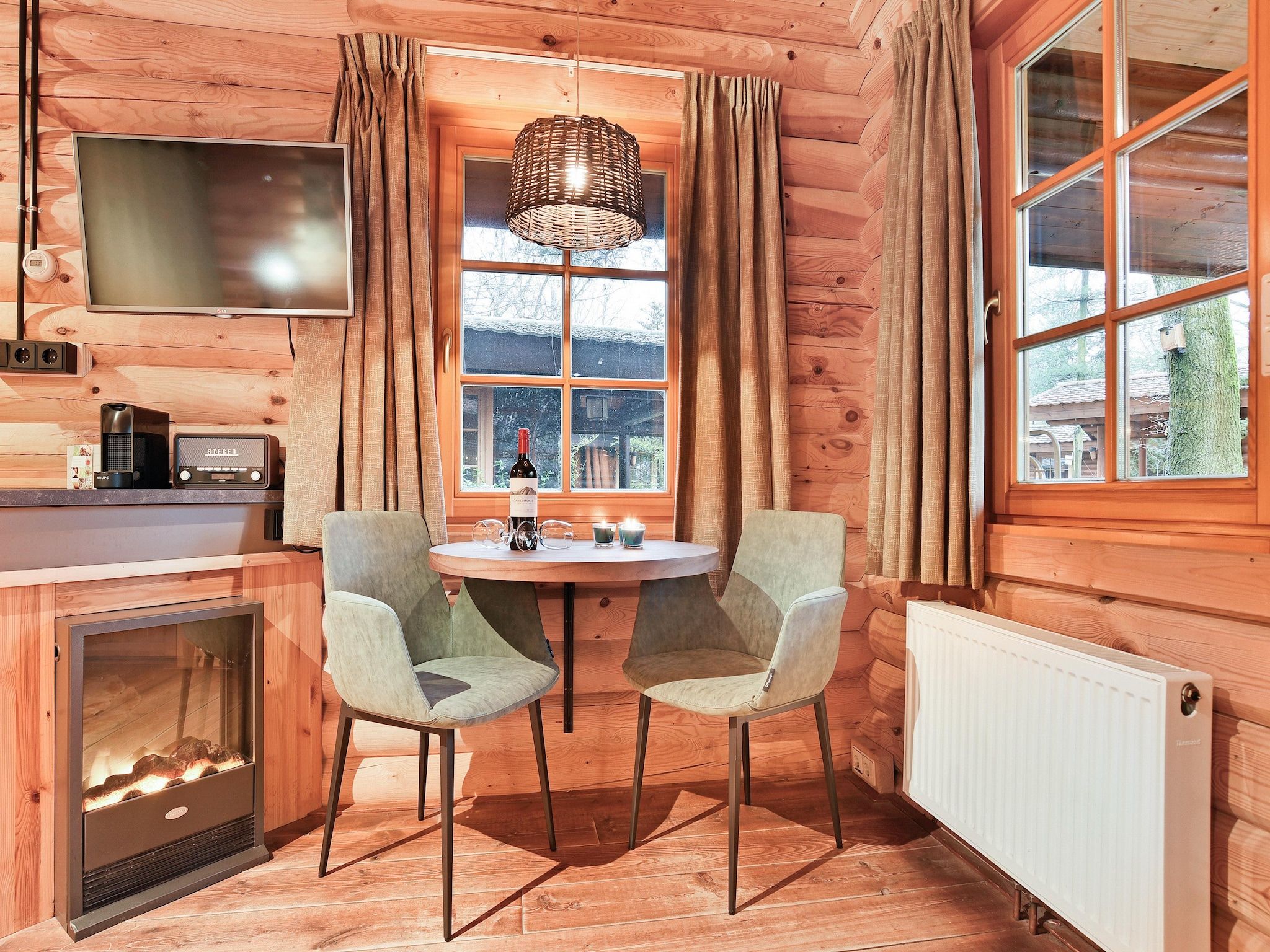 De woonkamer van Parc Duc de Brabant 3 in Diessen-Baarschot