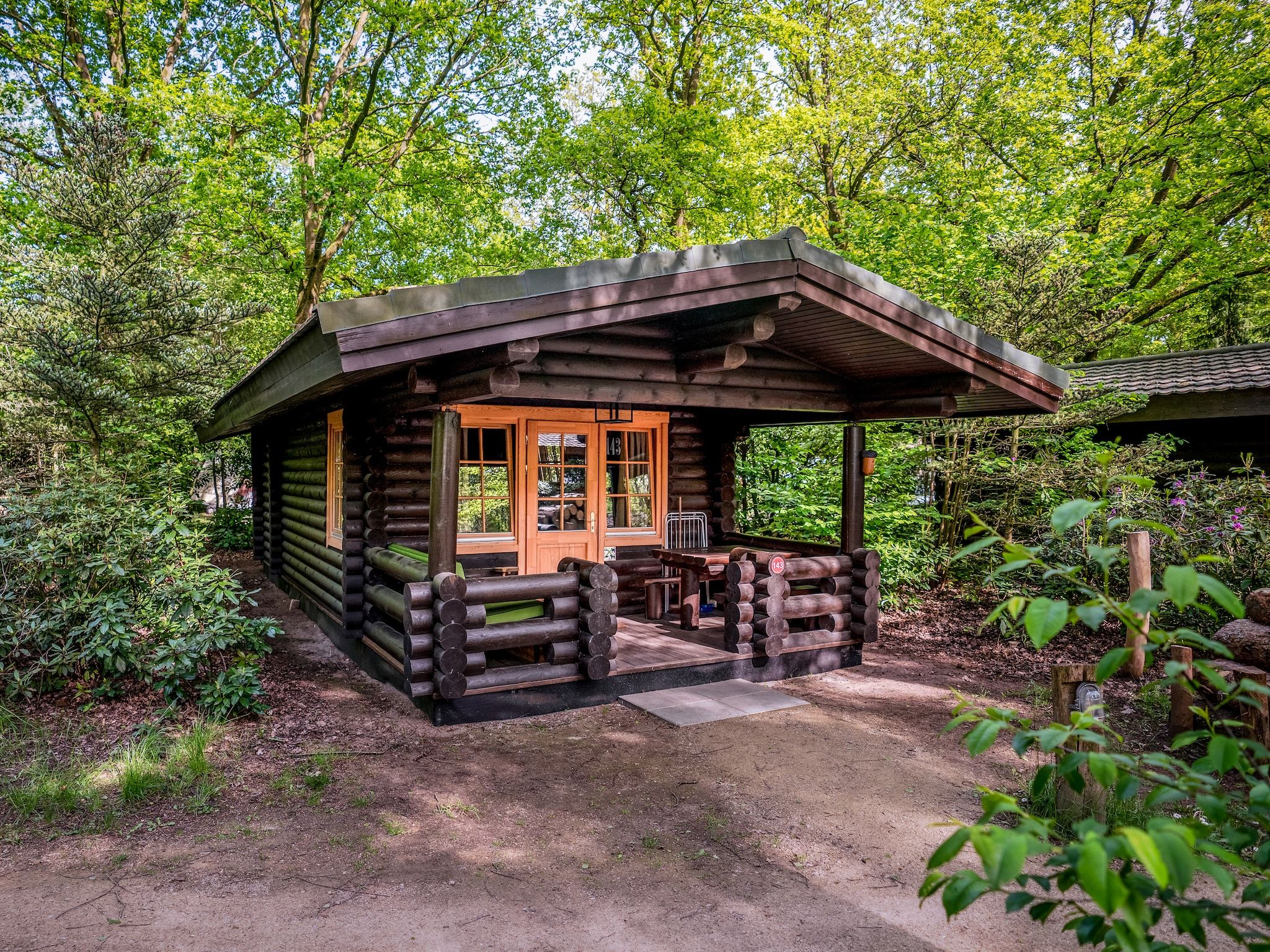 De buitenkant van Parc Duc de Brabant 3 in Diessen-Baarschot