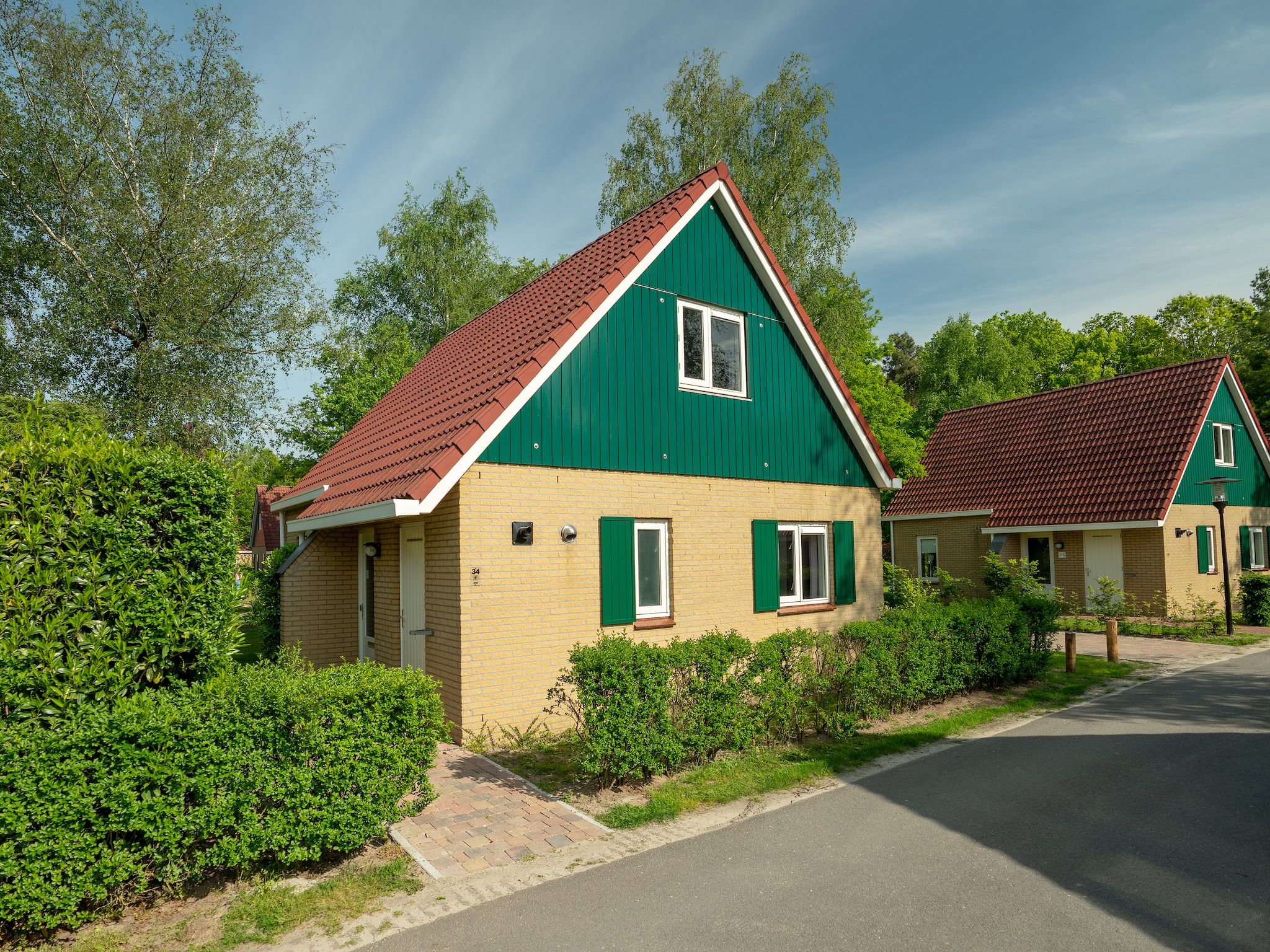 De buitenkant van Parc Duc de Brabant 6 in Diessen-Baarschot