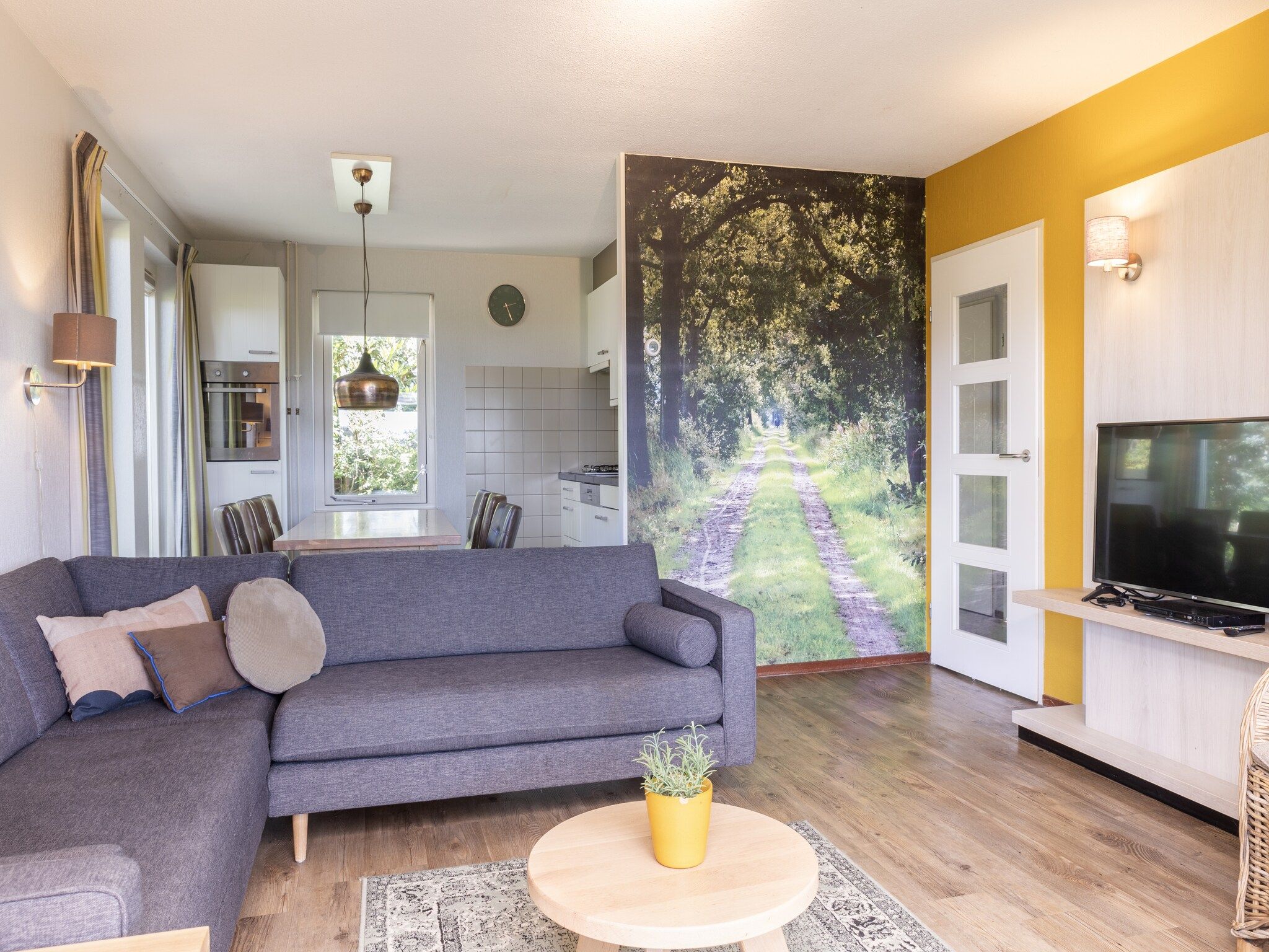 De woonkamer van Parc Duc de Brabant 7 in Diessen-Baarschot