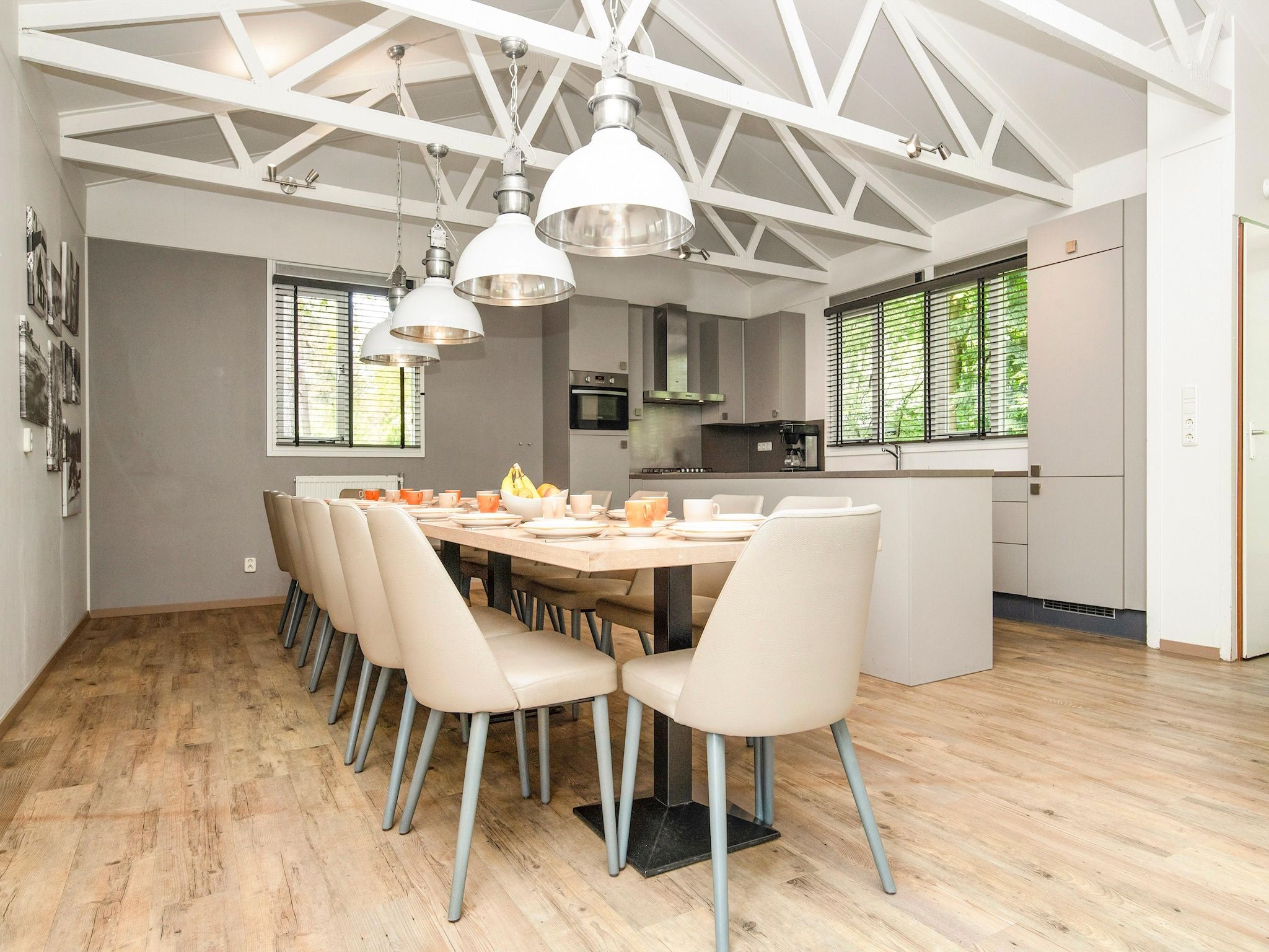 De keuken van Parc Heihaas 1 in Putten