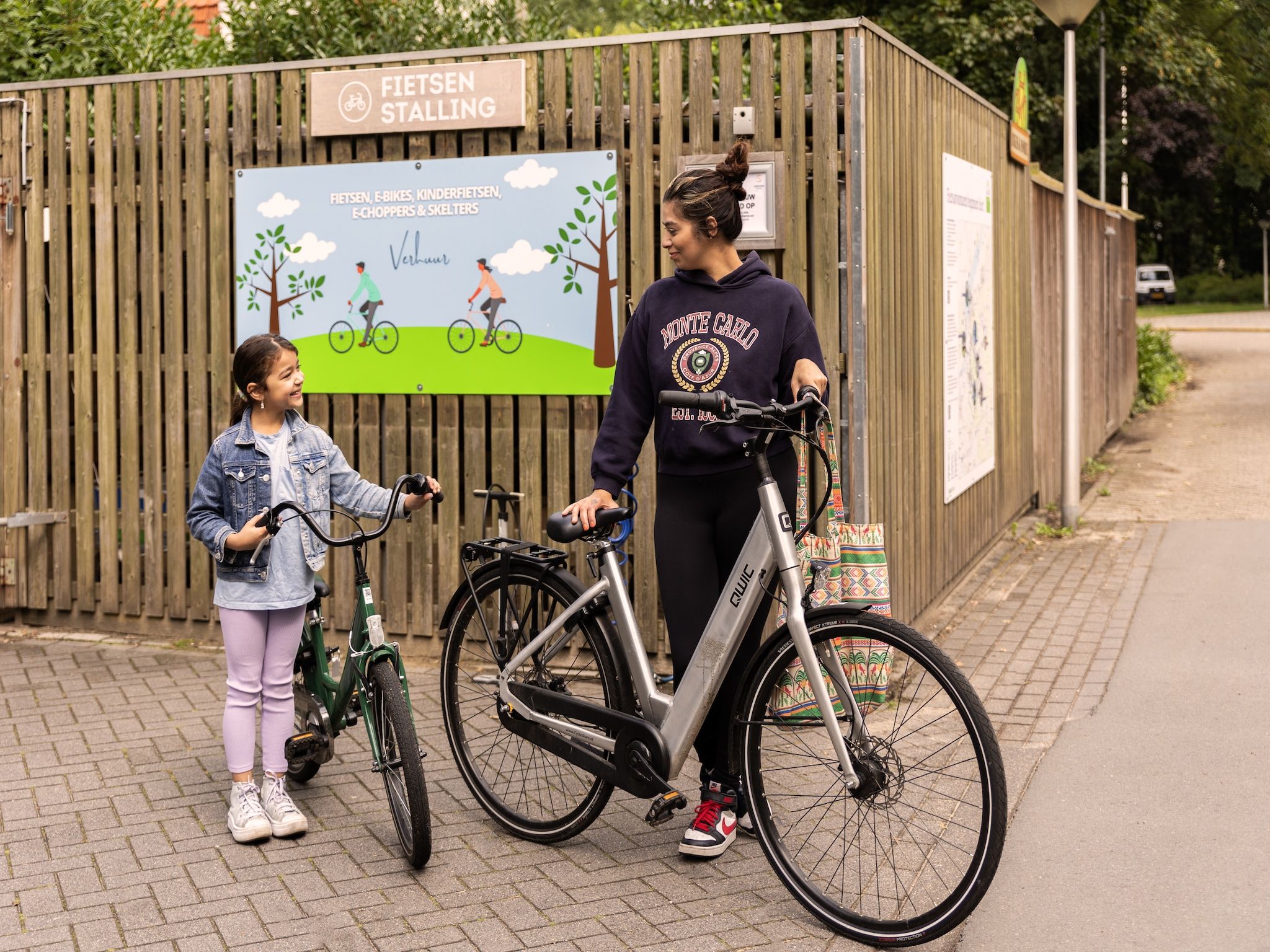Parkfaciliteiten bij Parc Heihaas 2 in Putten