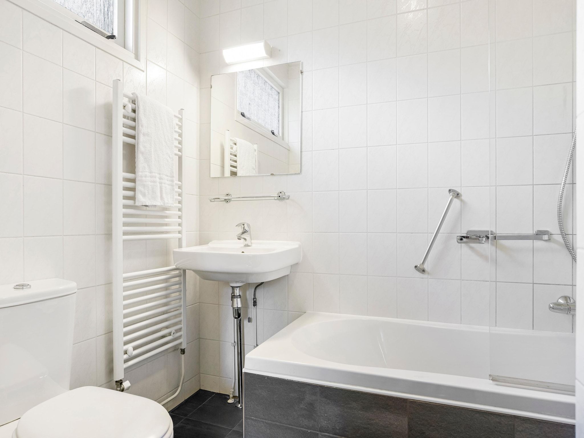 De badkamer van Parc Heihaas 4 in Putten