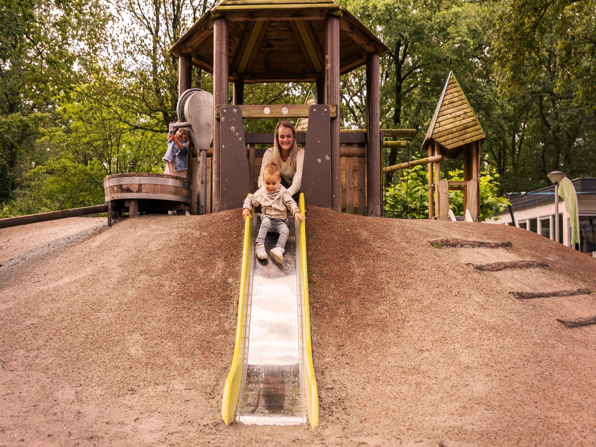 Parkfaciliteiten bij Parc Heihaas 5 in Putten