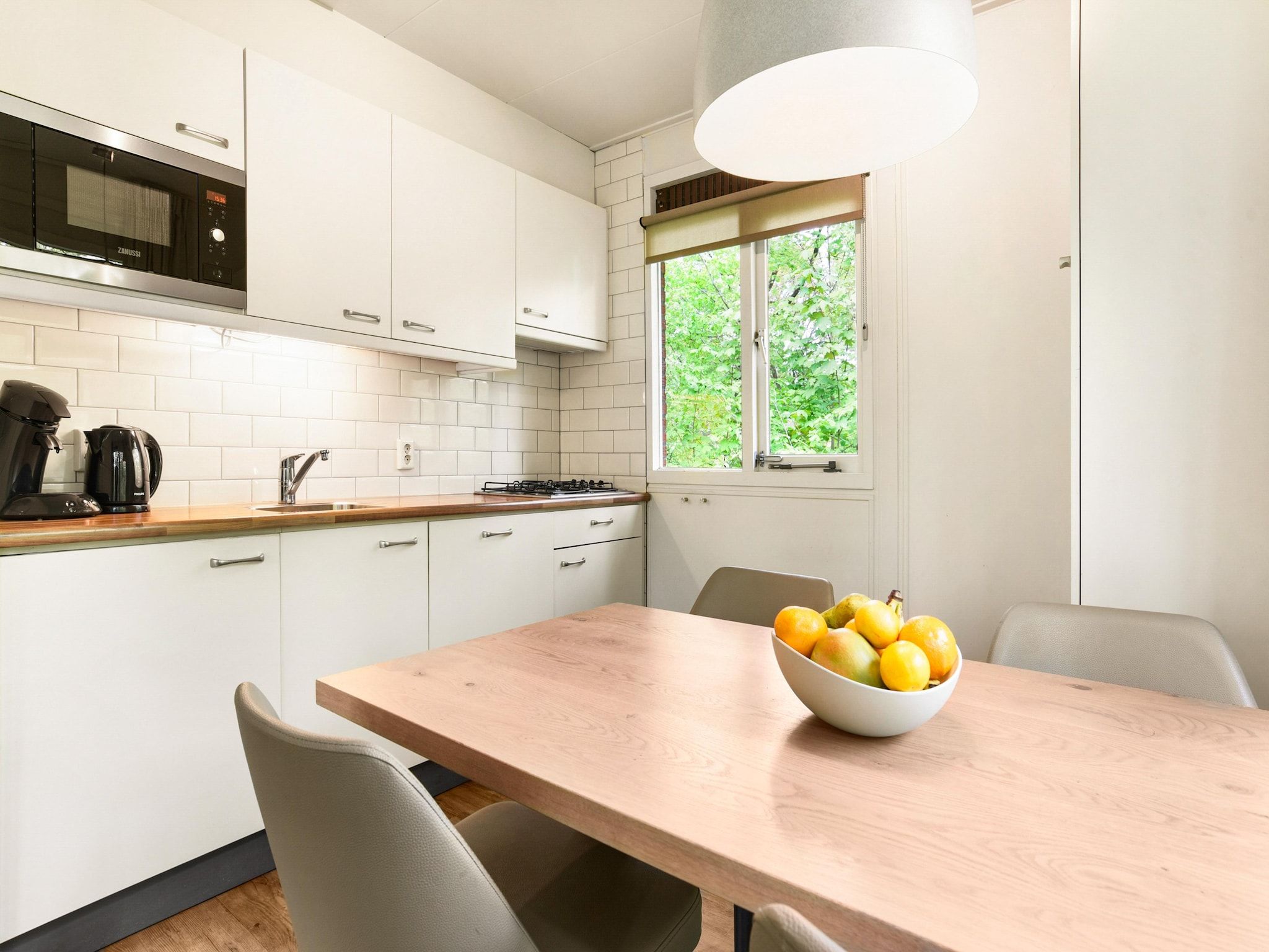 De keuken van Parc Heihaas 5 in Putten