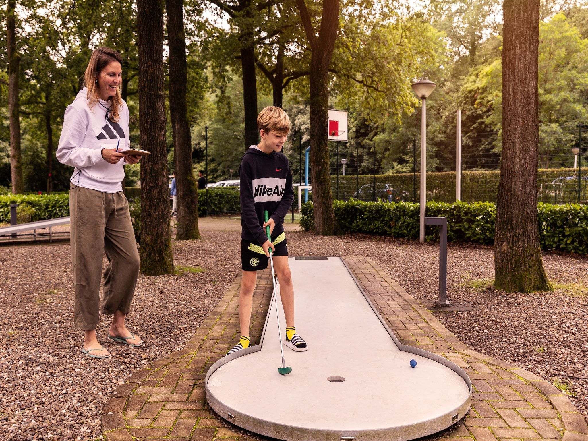 Parkfaciliteiten bij Parc Heihaas 9 in Putten