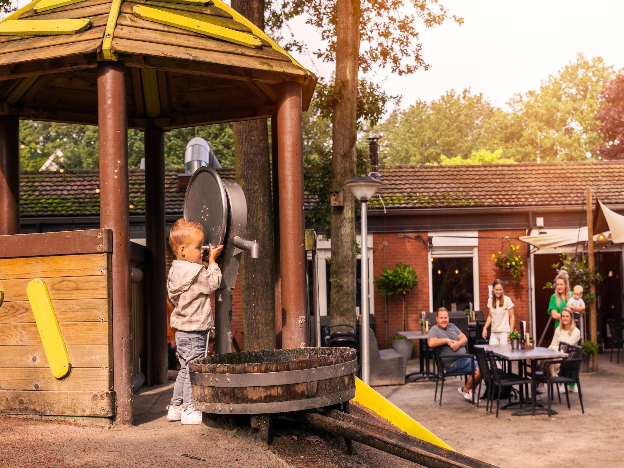 Parkfaciliteiten bij Parc Heihaas 12 in Putten