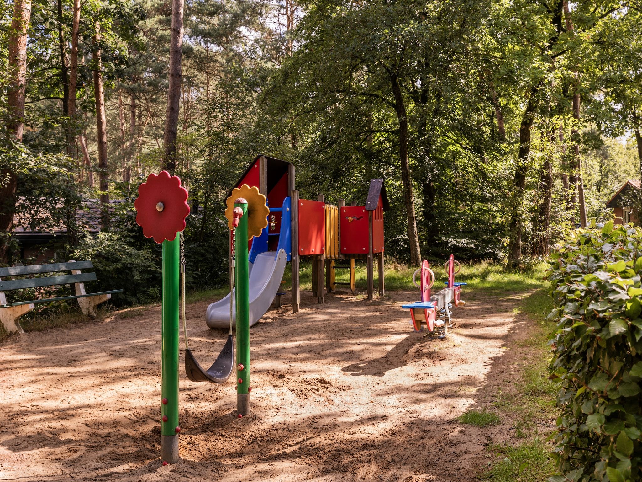 Parkfaciliteiten bij Parc Heihaas 12 in Putten