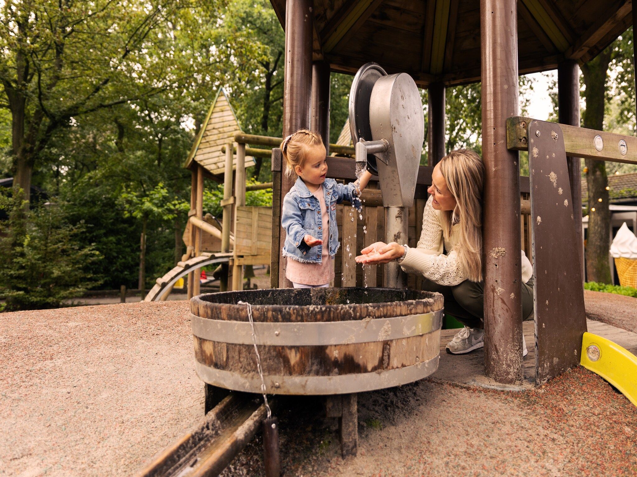 Parkfaciliteiten bij Parc Heihaas 13 in Putten