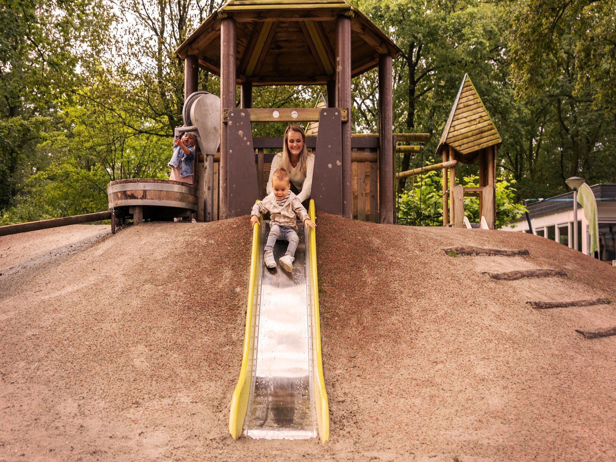Parkfaciliteiten bij Parc Heihaas 13 in Putten