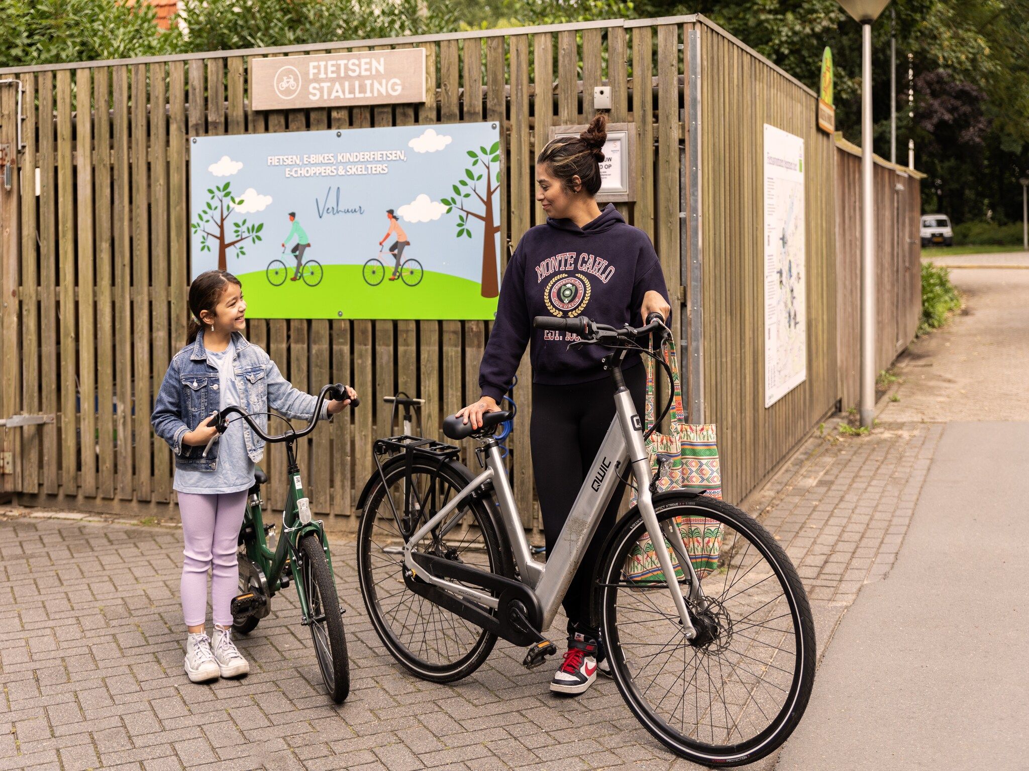 Parkfaciliteiten bij Parc Heihaas 13 in Putten