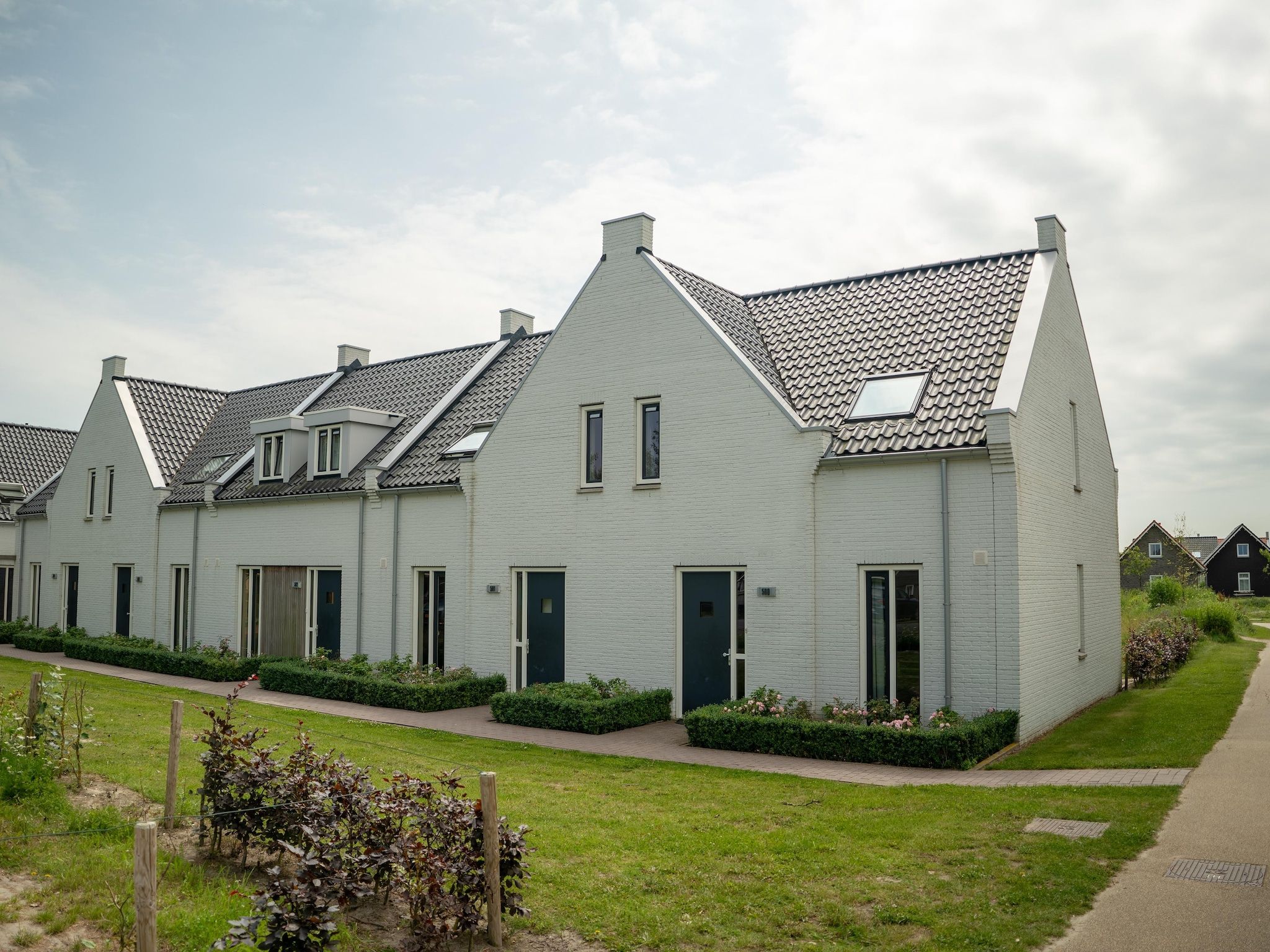 De buitenkant van Strand Resort Nieuwvliet-Bad 5 in Nieuwvliet