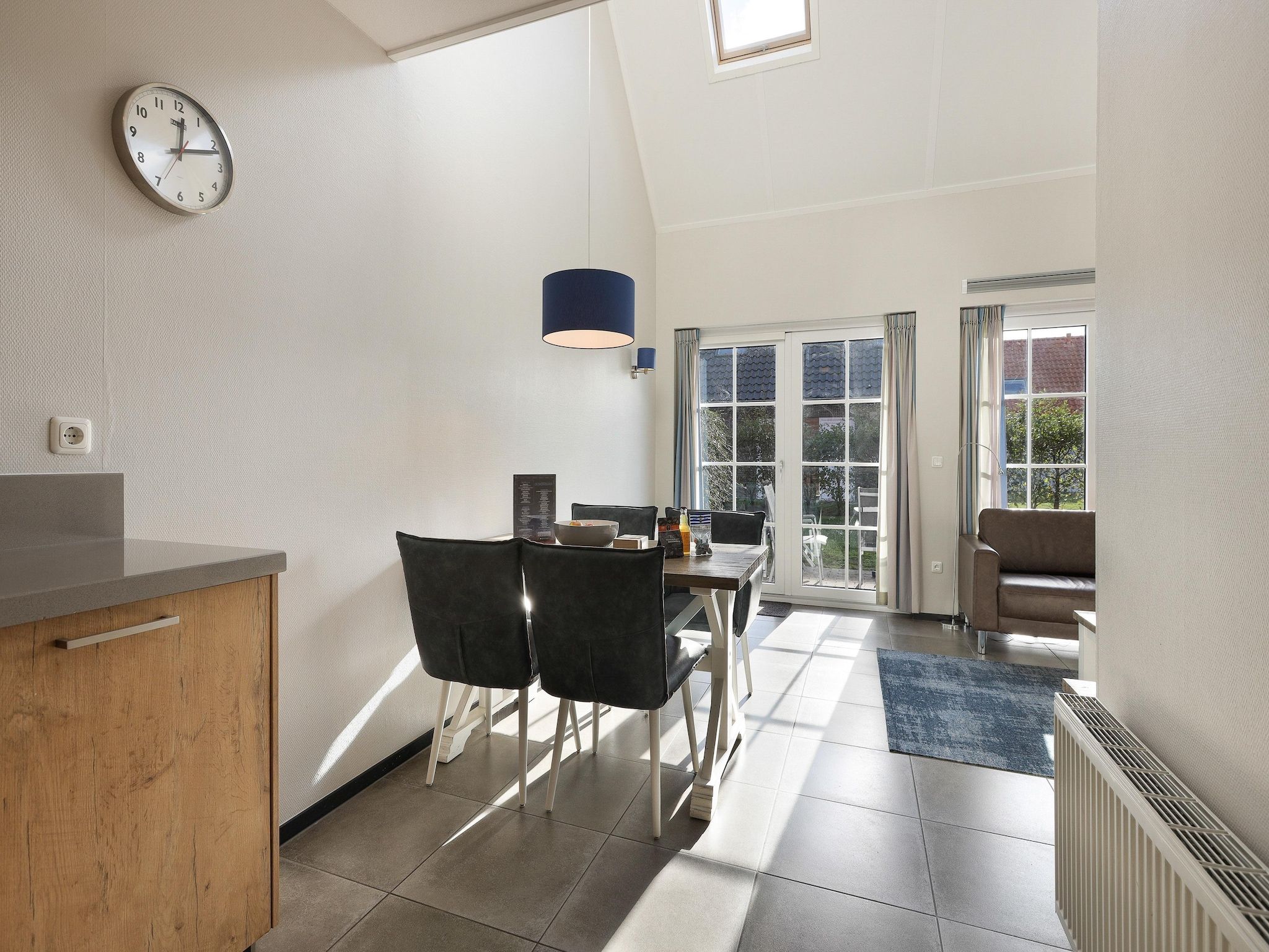 De woonkamer van Strand Resort Nieuwvliet-Bad 6 in Nieuwvliet