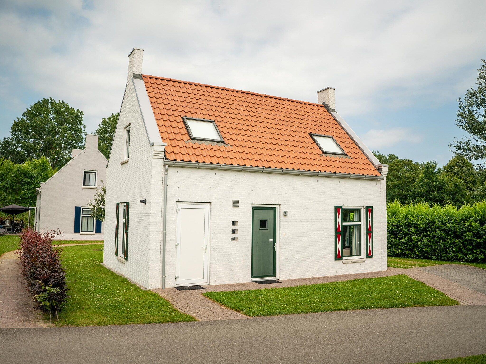 De buitenkant van Strand Resort Nieuwvliet-Bad 7 in Nieuwvliet