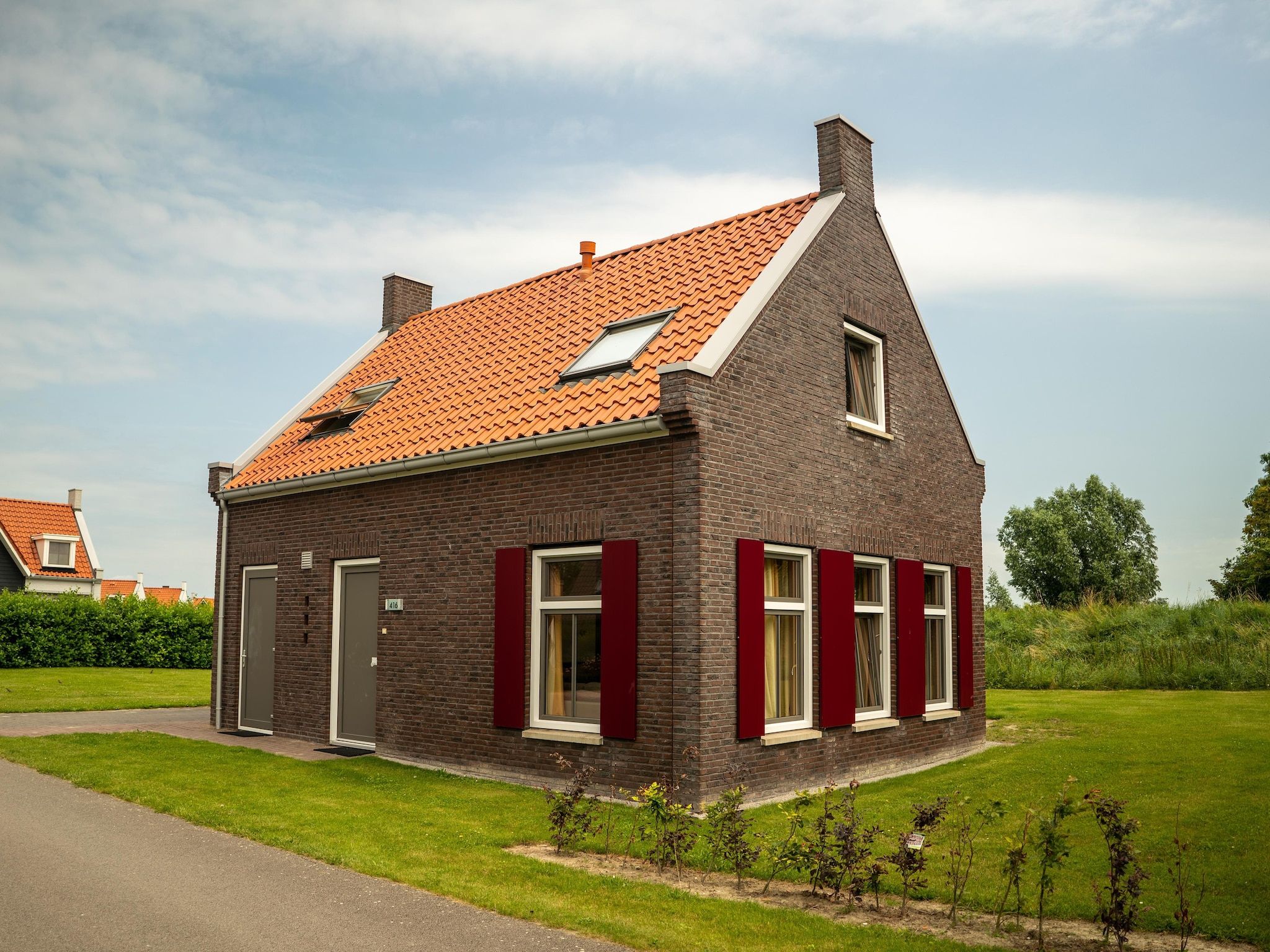 De buitenkant van Strand Resort Nieuwvliet-Bad 7 in Nieuwvliet