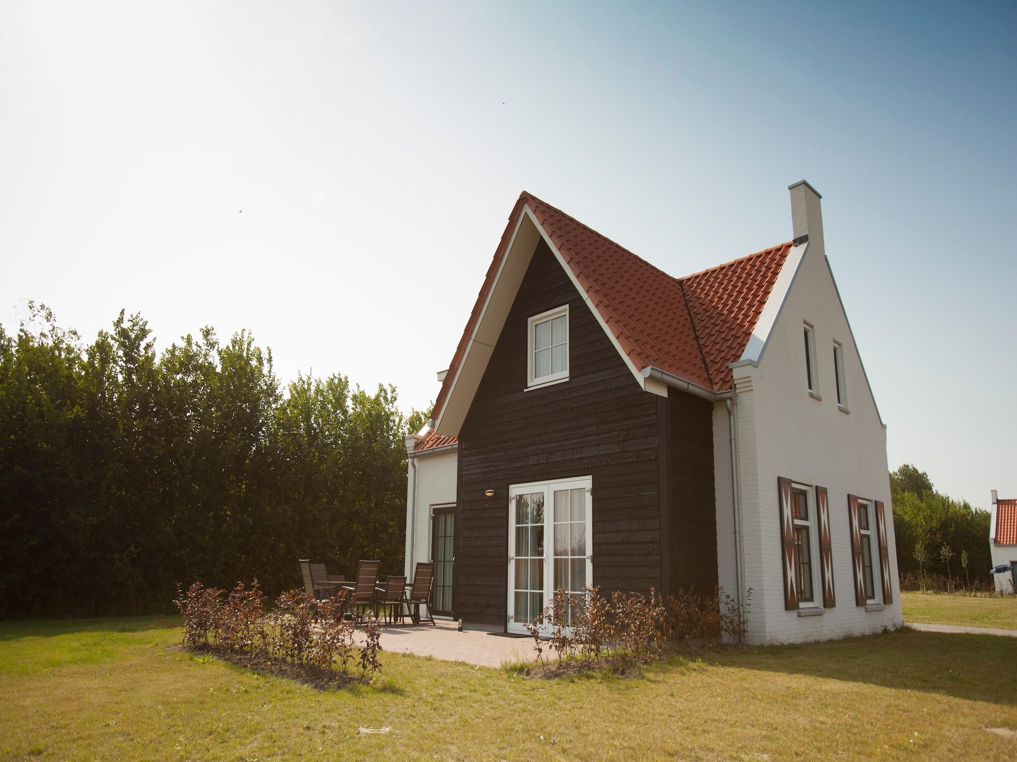 De buitenkant van Strand Resort Nieuwvliet-Bad 7 in Nieuwvliet