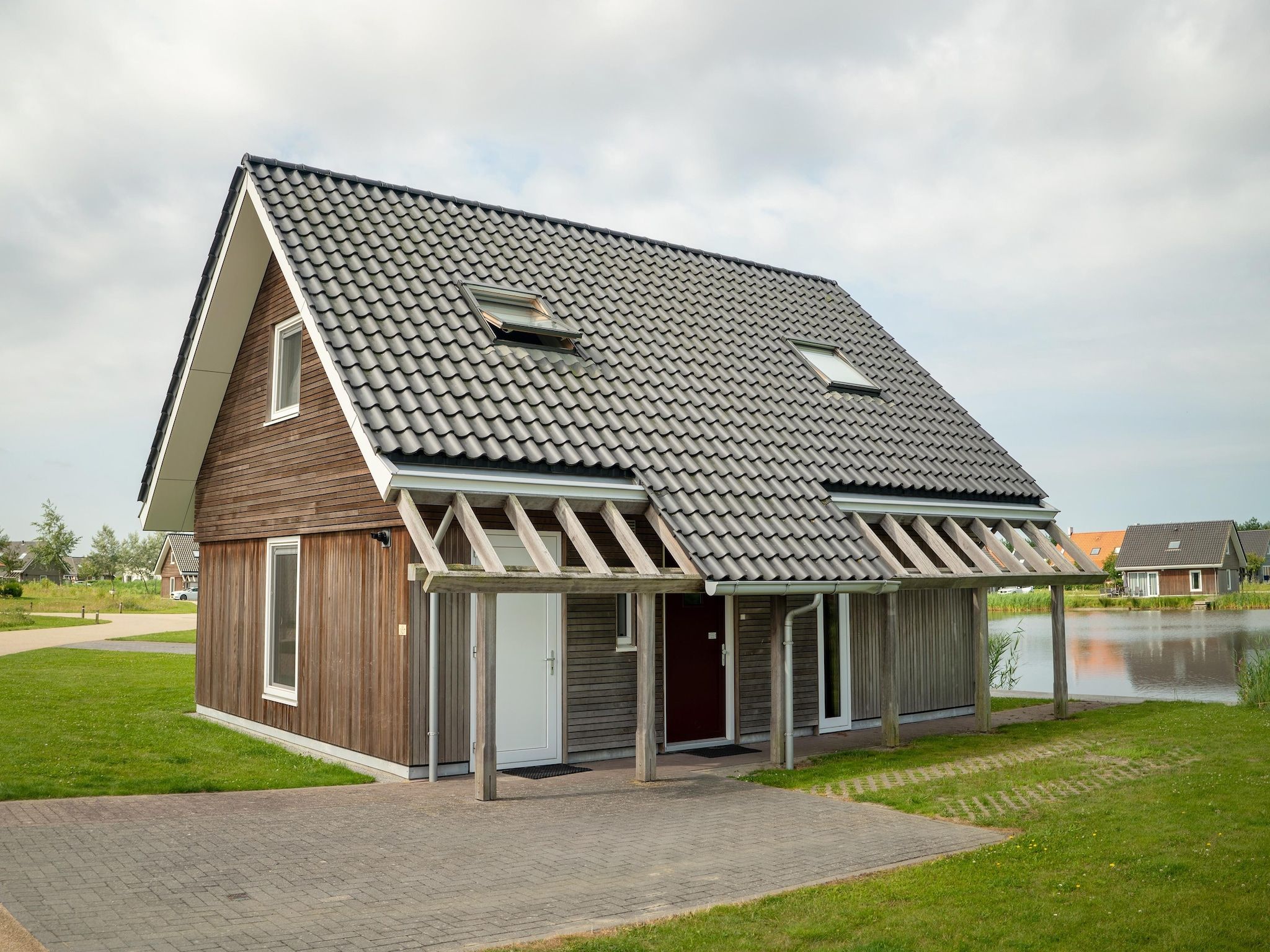 De buitenkant van Strand Resort Nieuwvliet-Bad 8 in Nieuwvliet