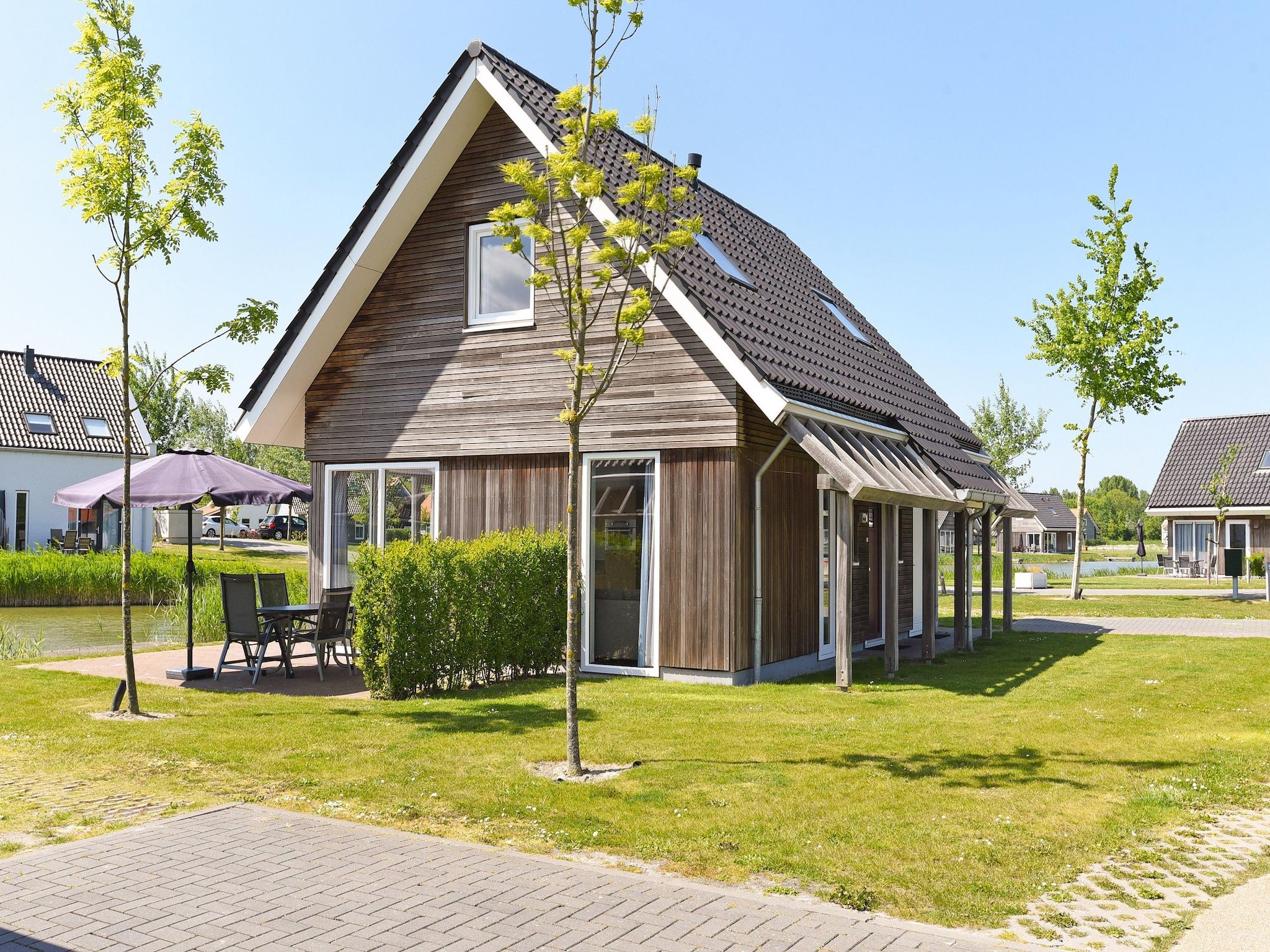 De buitenkant van Strand Resort Nieuwvliet-Bad 8 in Nieuwvliet