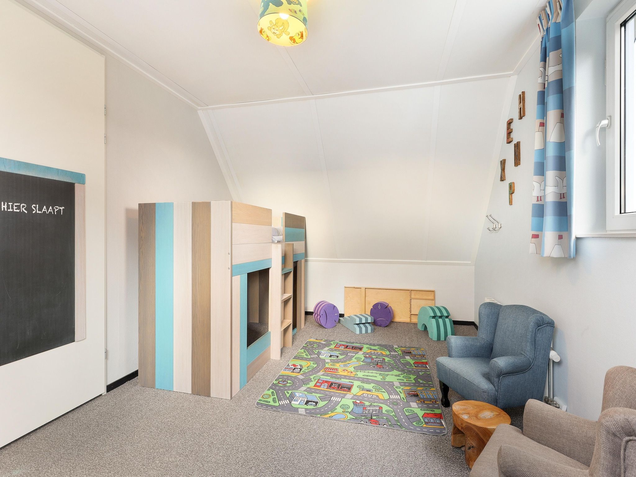 Een slaapkamer van Strand Resort Nieuwvliet-Bad 9 in Nieuwvliet