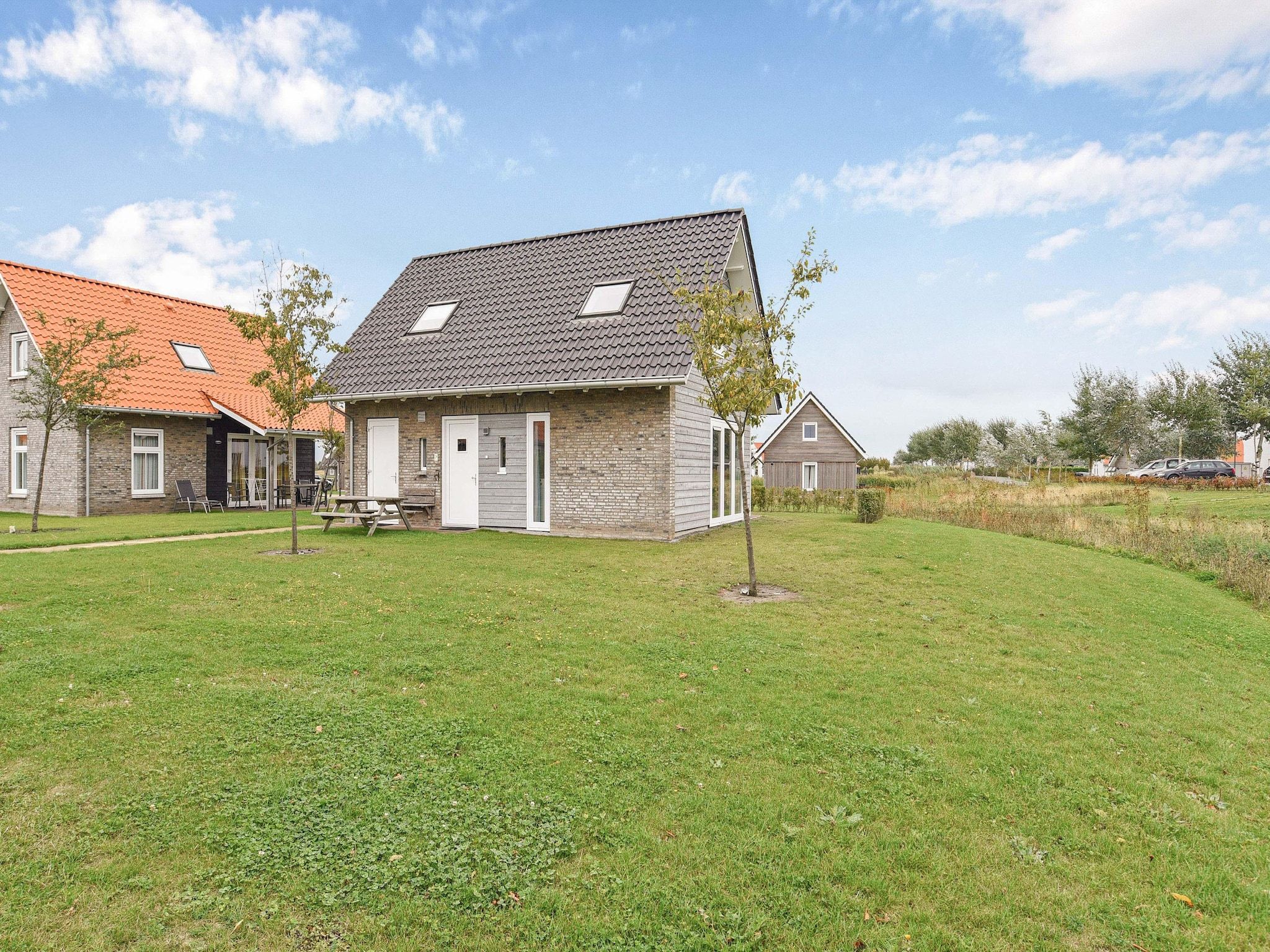 De tuin van Strand Resort Nieuwvliet-Bad 9 in Nieuwvliet