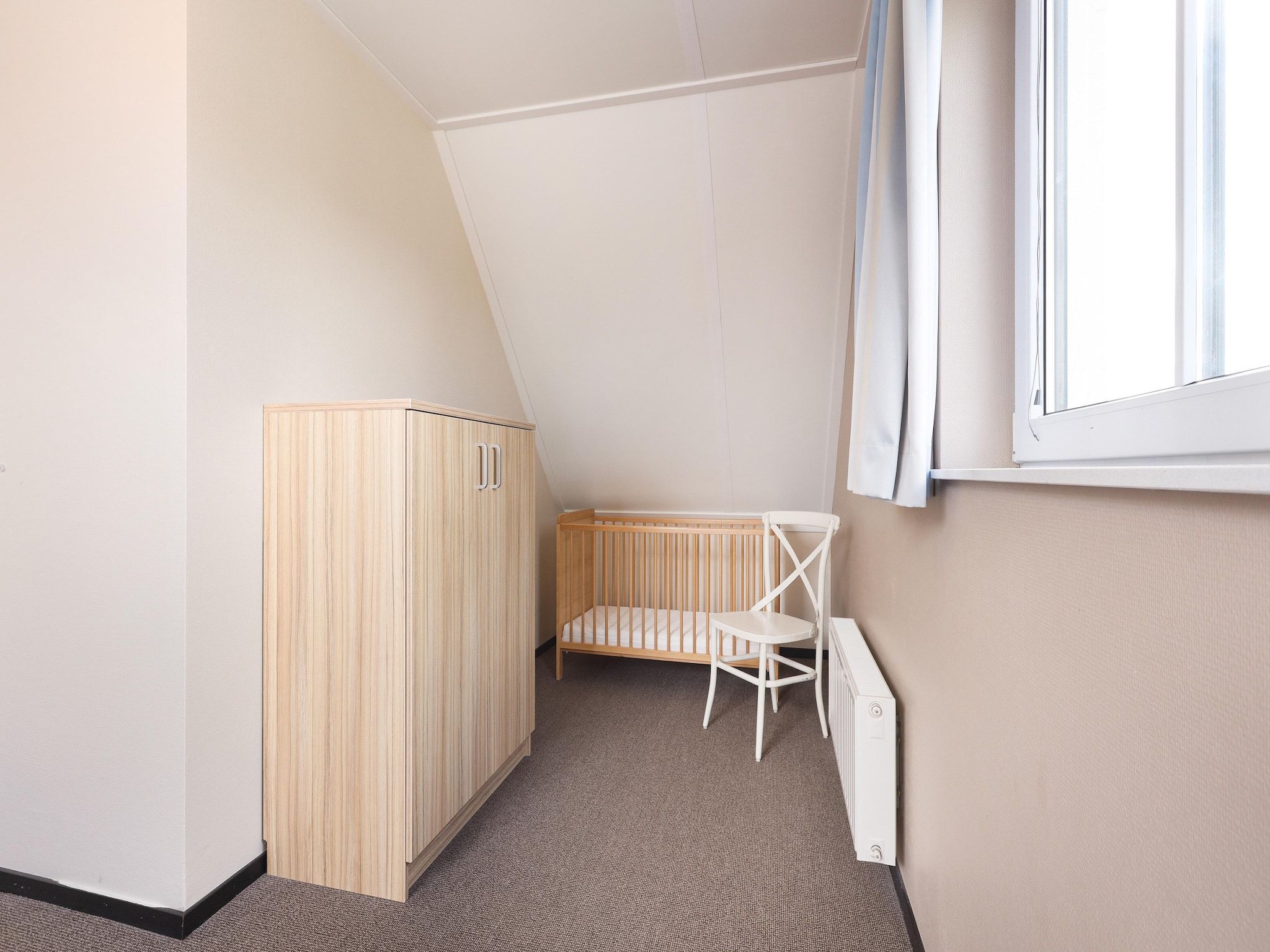 Een slaapkamer van Strand Resort Nieuwvliet-Bad 11 in Nieuwvliet