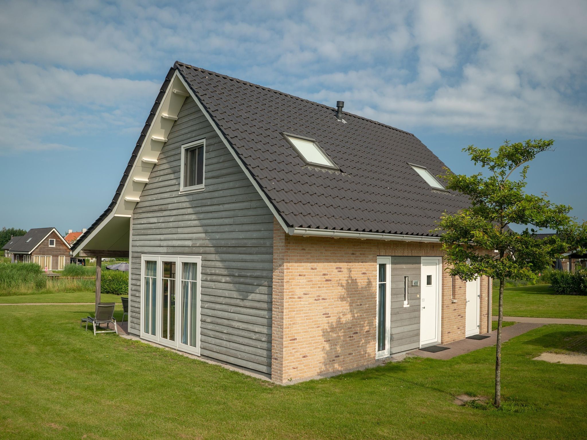 De buitenkant van Strand Resort Nieuwvliet-Bad 11 in Nieuwvliet